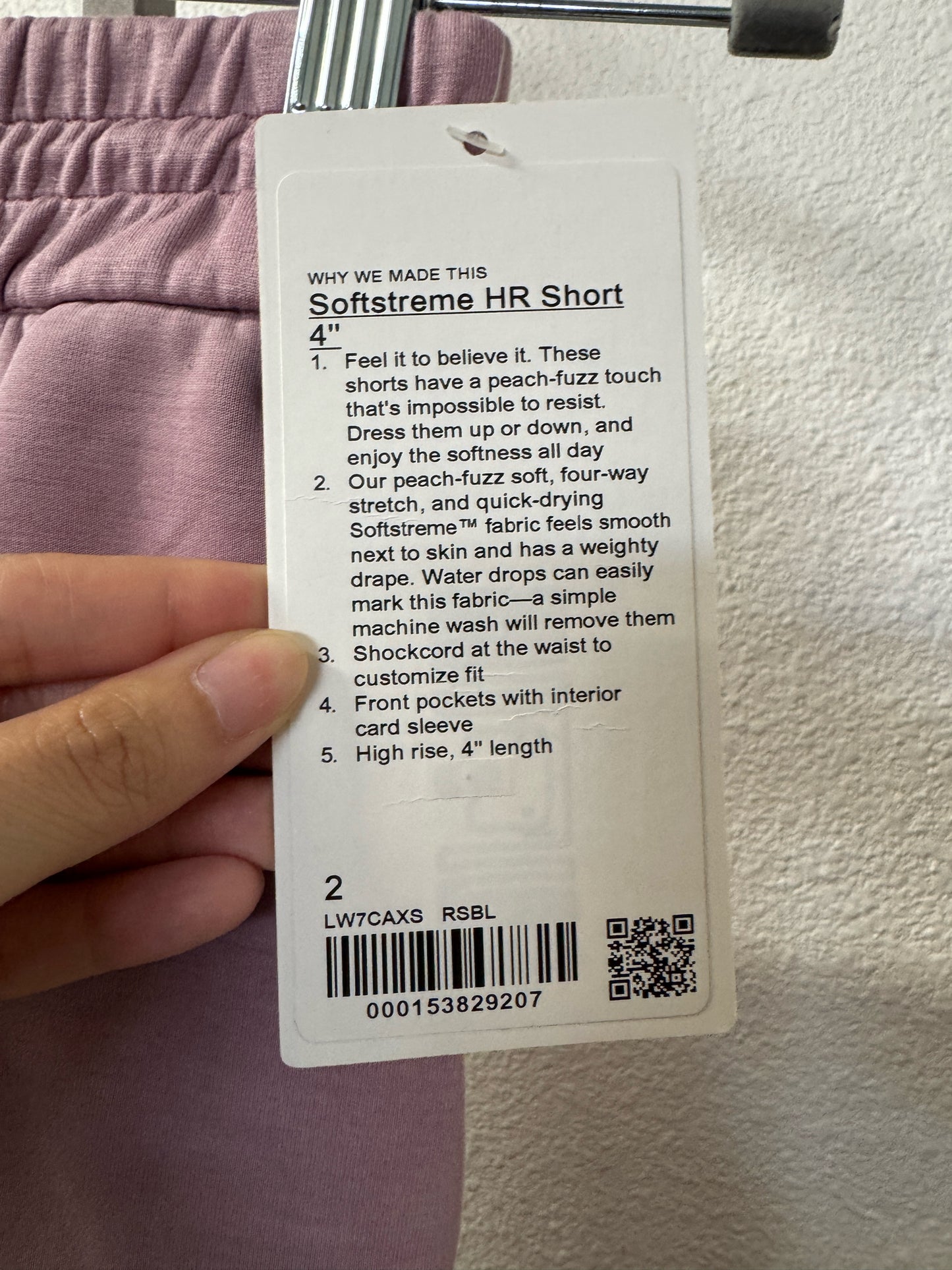 Lululemon Size 2 Lilac Two PC Set