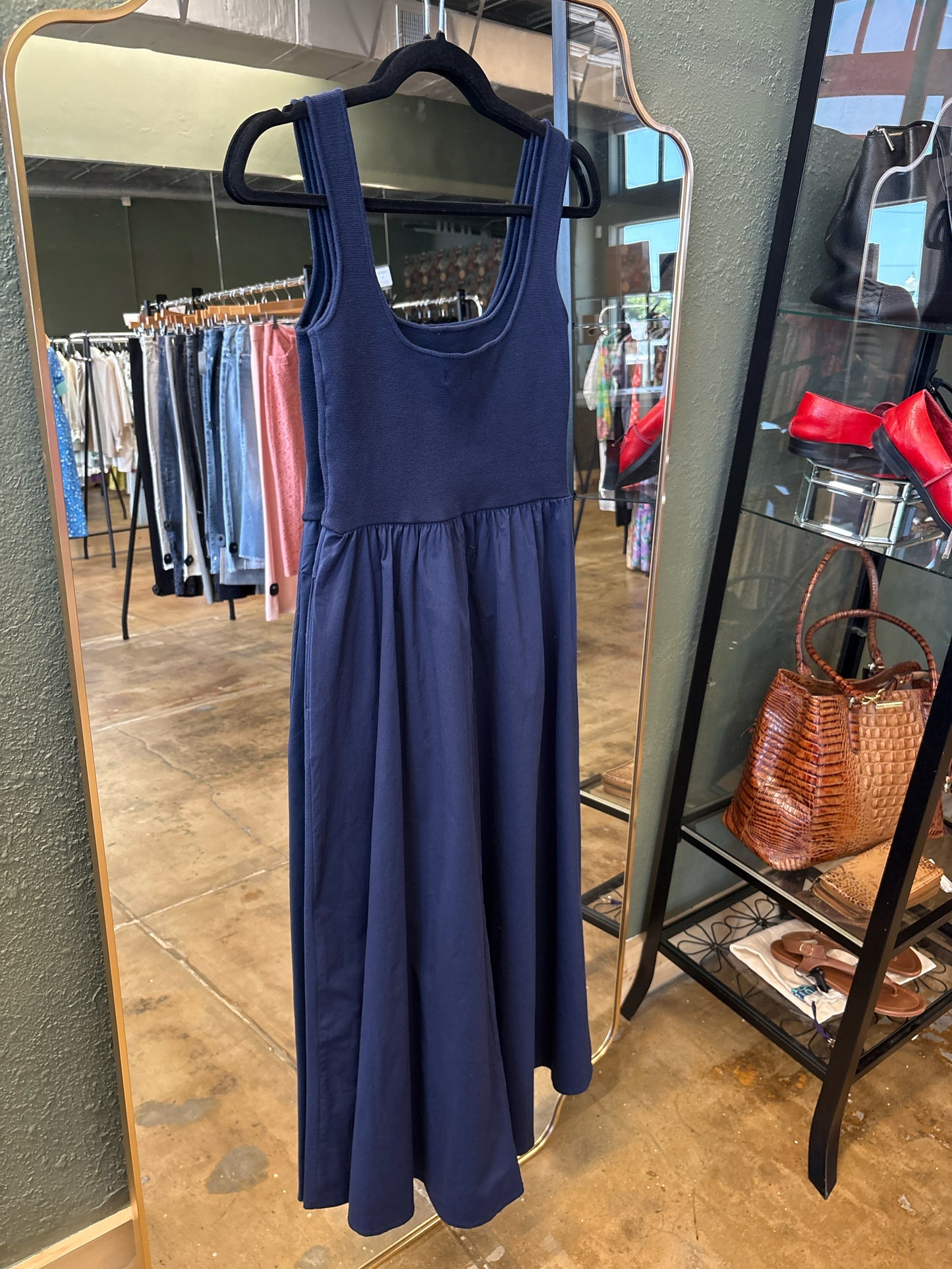 All Row Size S Navy Dress