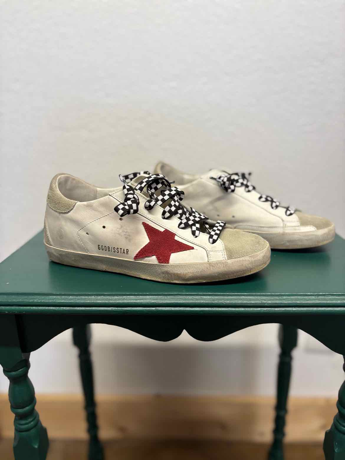 Golden Goose Shoe Size 38 white/multi star Sneakers