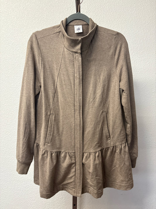 Cabi Size M Taupe Mock neck Jacket