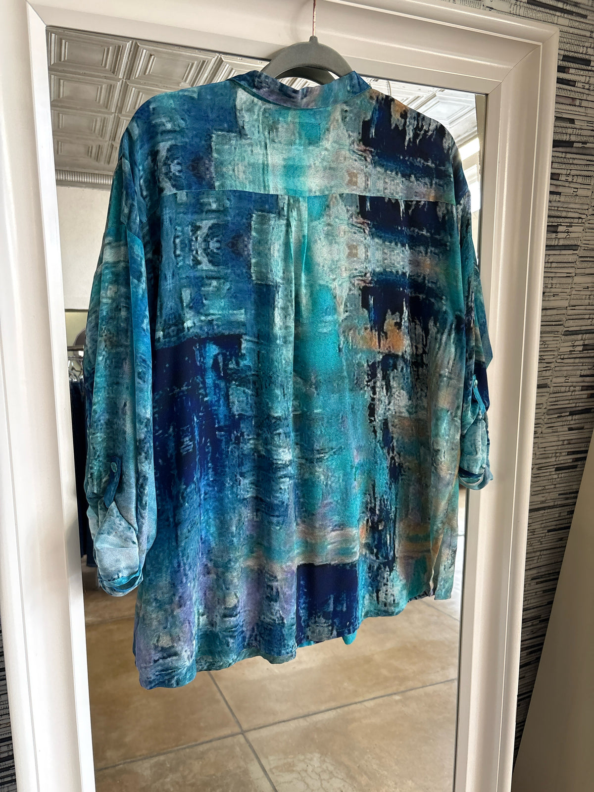 Johnny Was Size S blue multi Top
