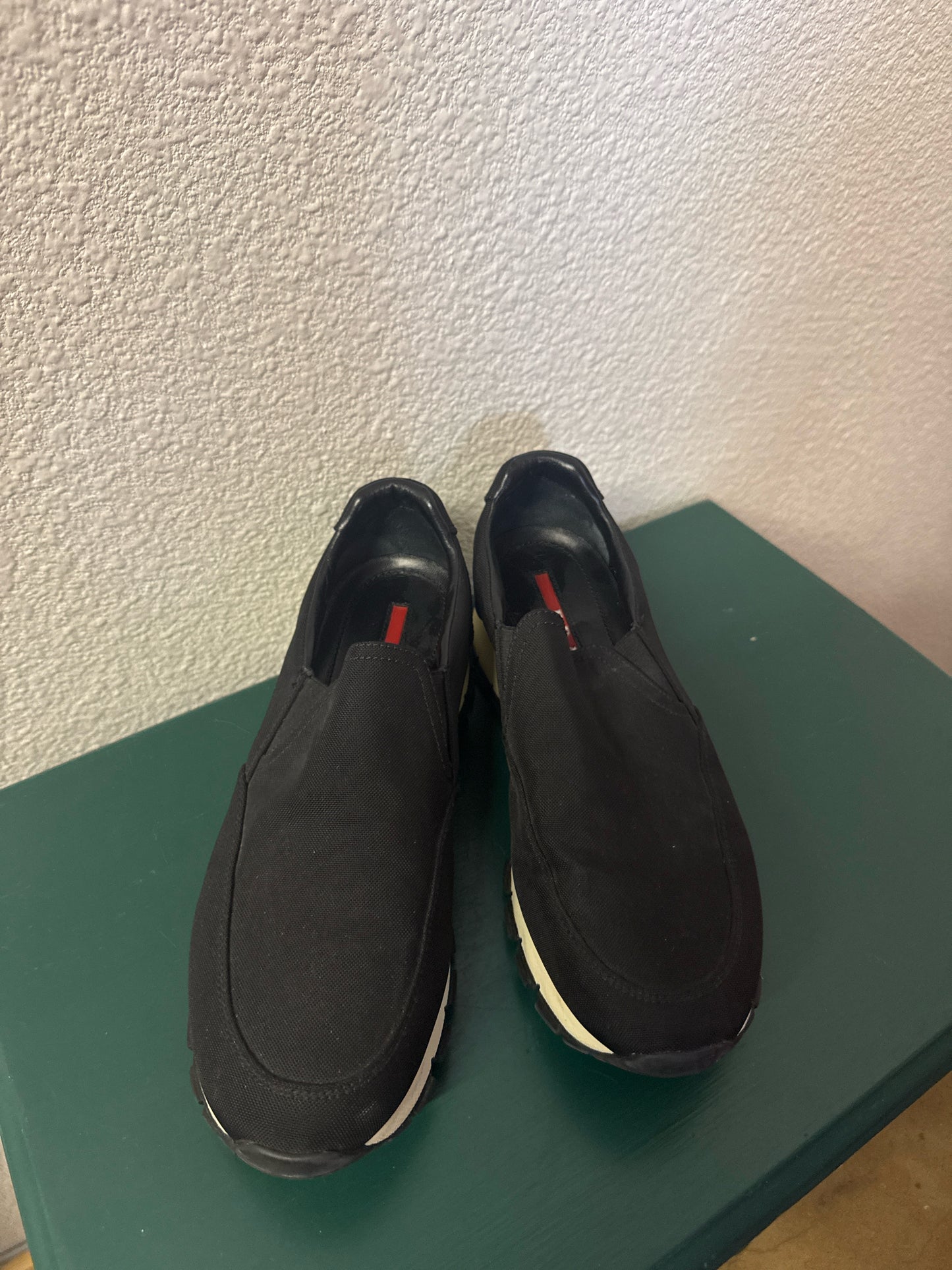 Prada Shoe Size 8 Black Sneakers