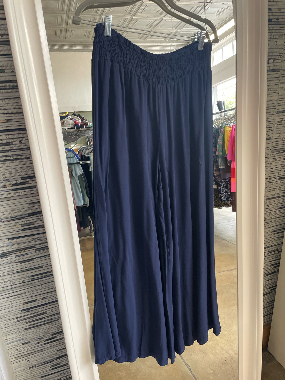 Milio-Milano Size L Navy Two Piece Set