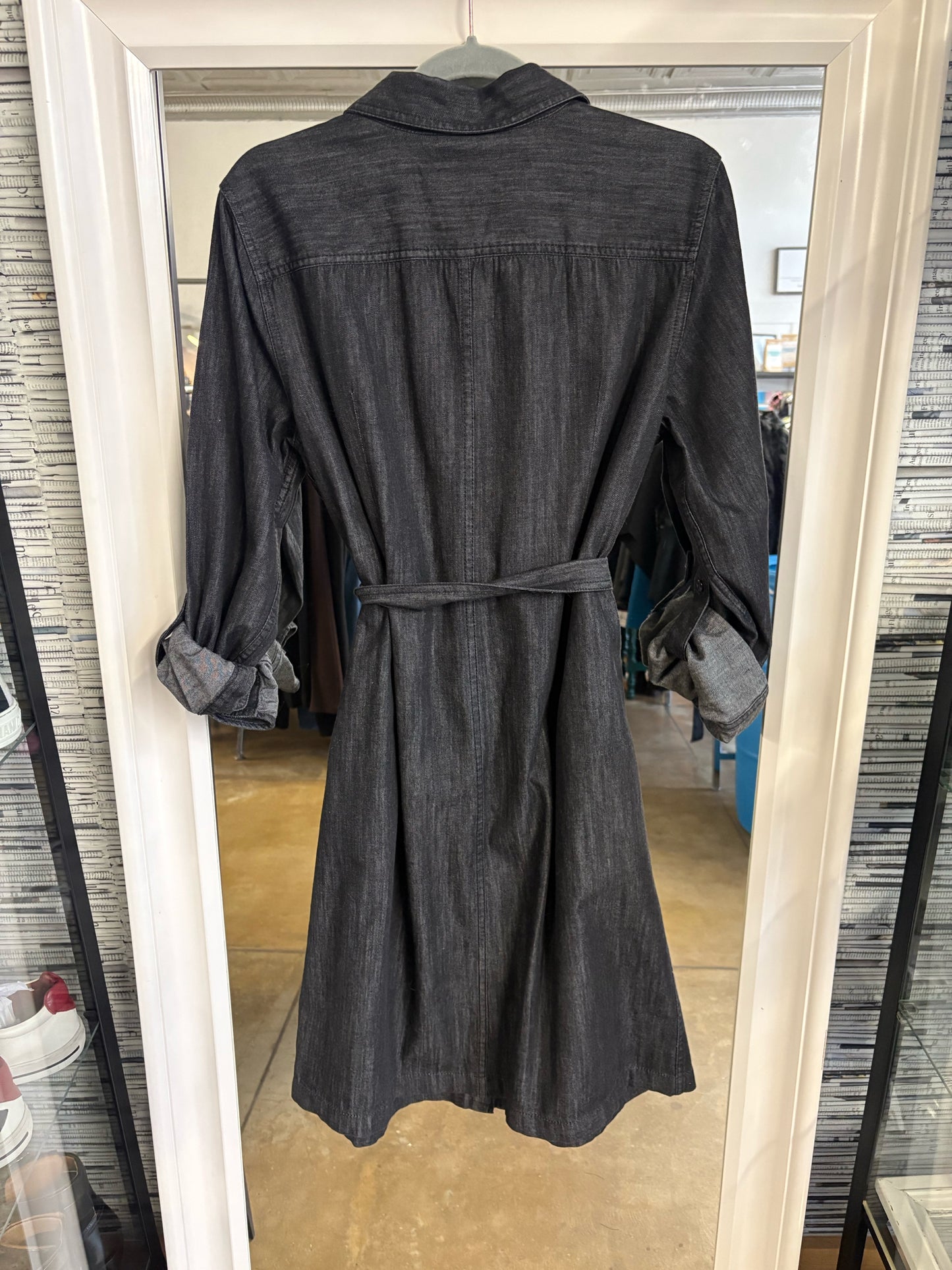 TALBOTS Size 12 Black Dress