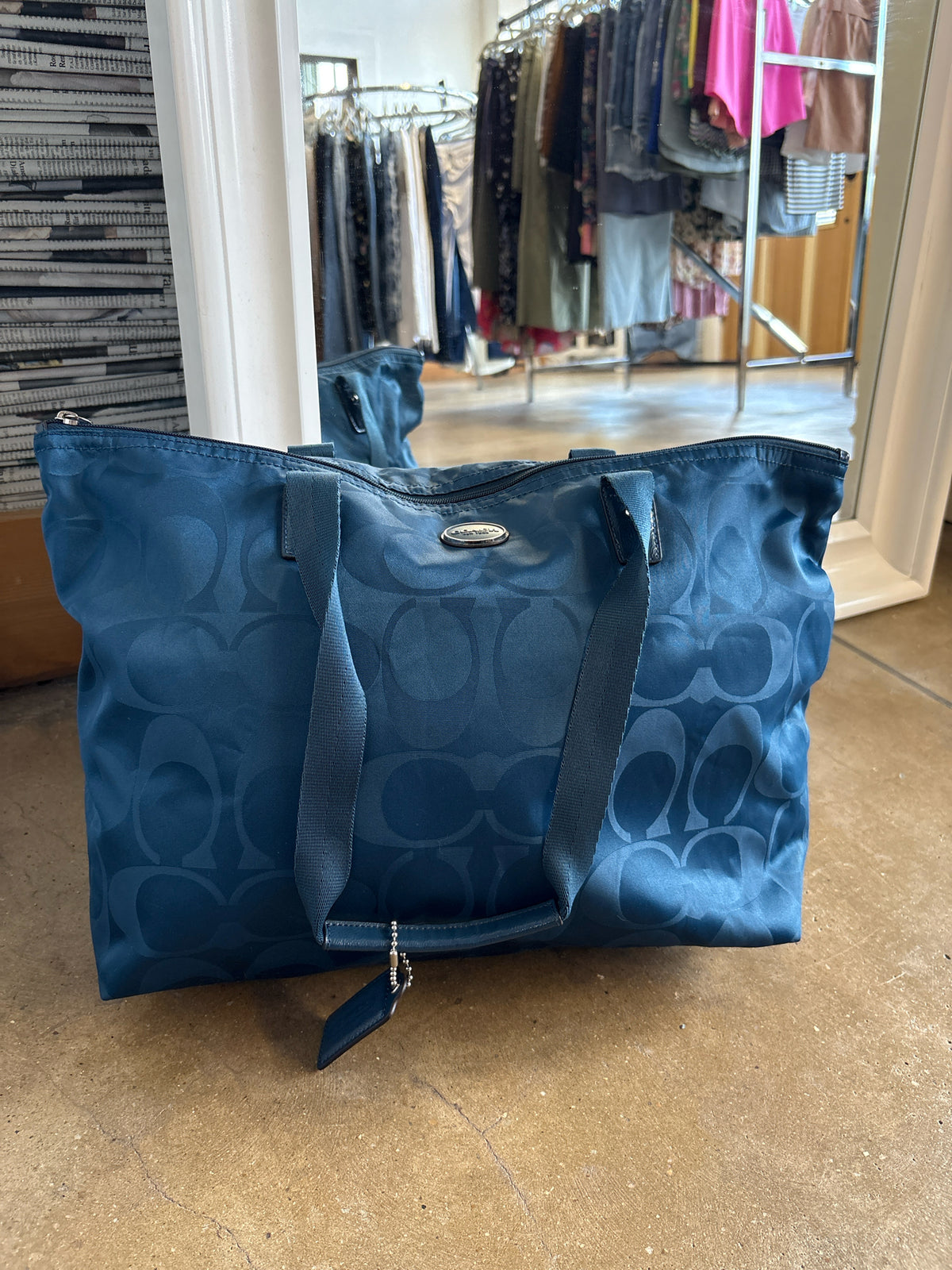 COACH Teal Bag