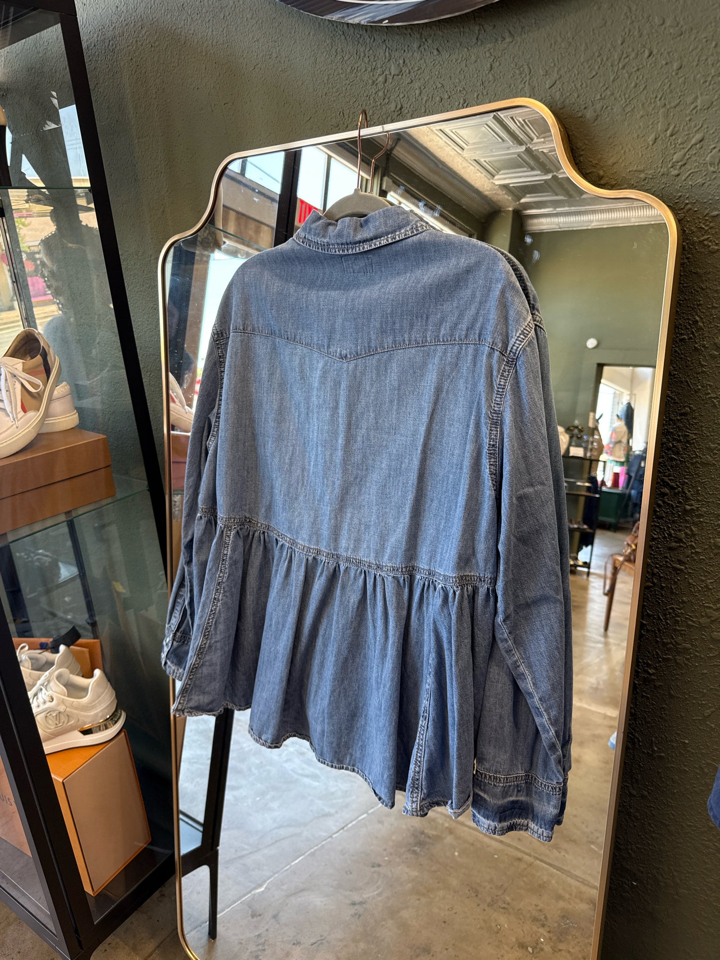 wishlist Size S/M Denim Top