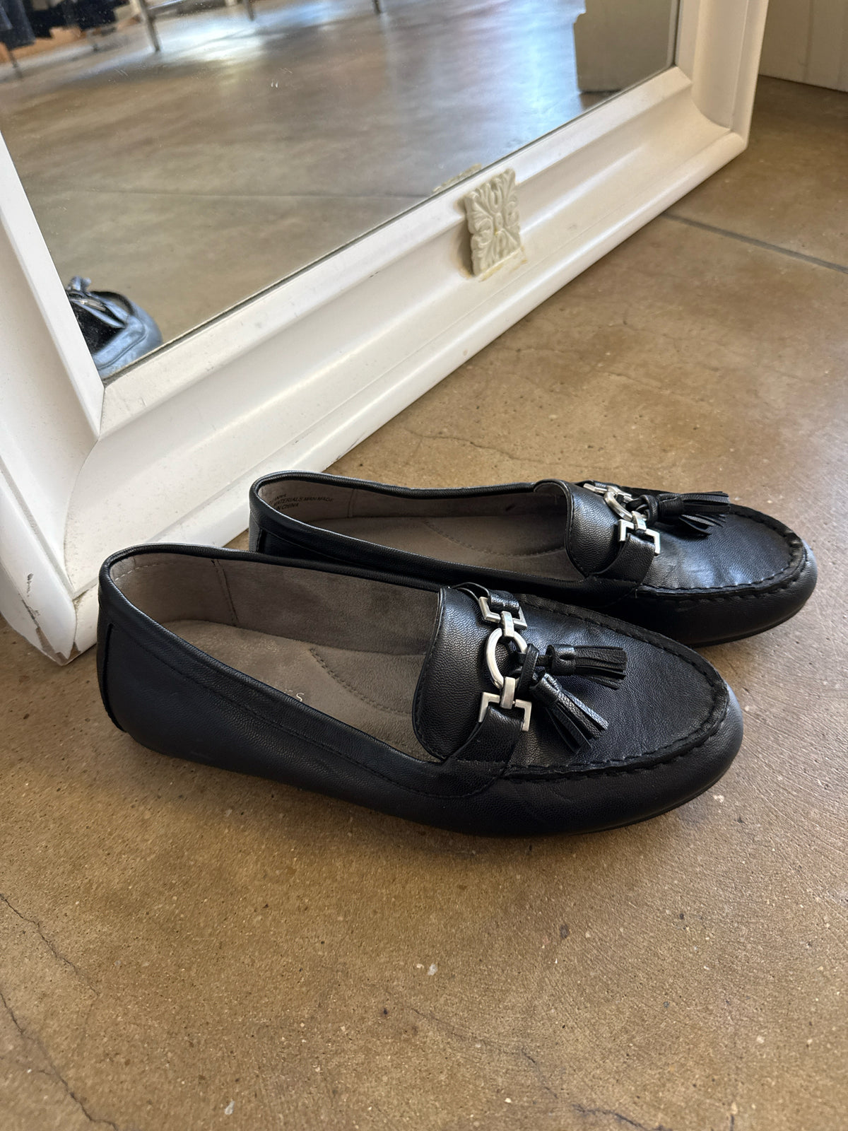 Aerosoles Shoe Size 7.5 Black Flats