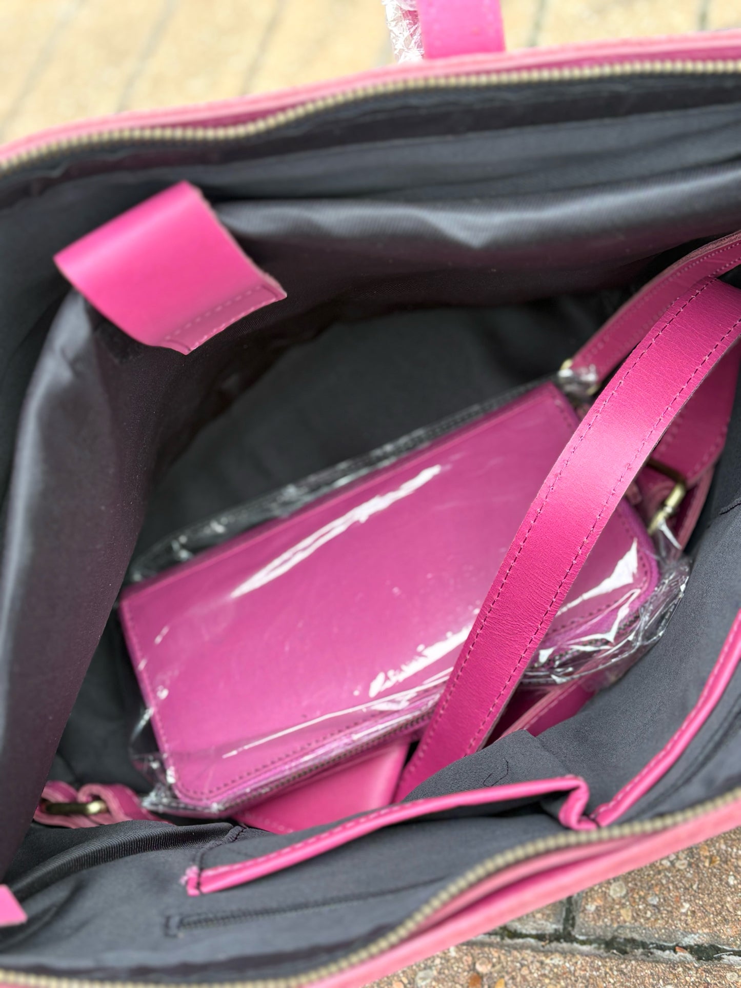 Montana Hudson Bright Pink Tote Bag
