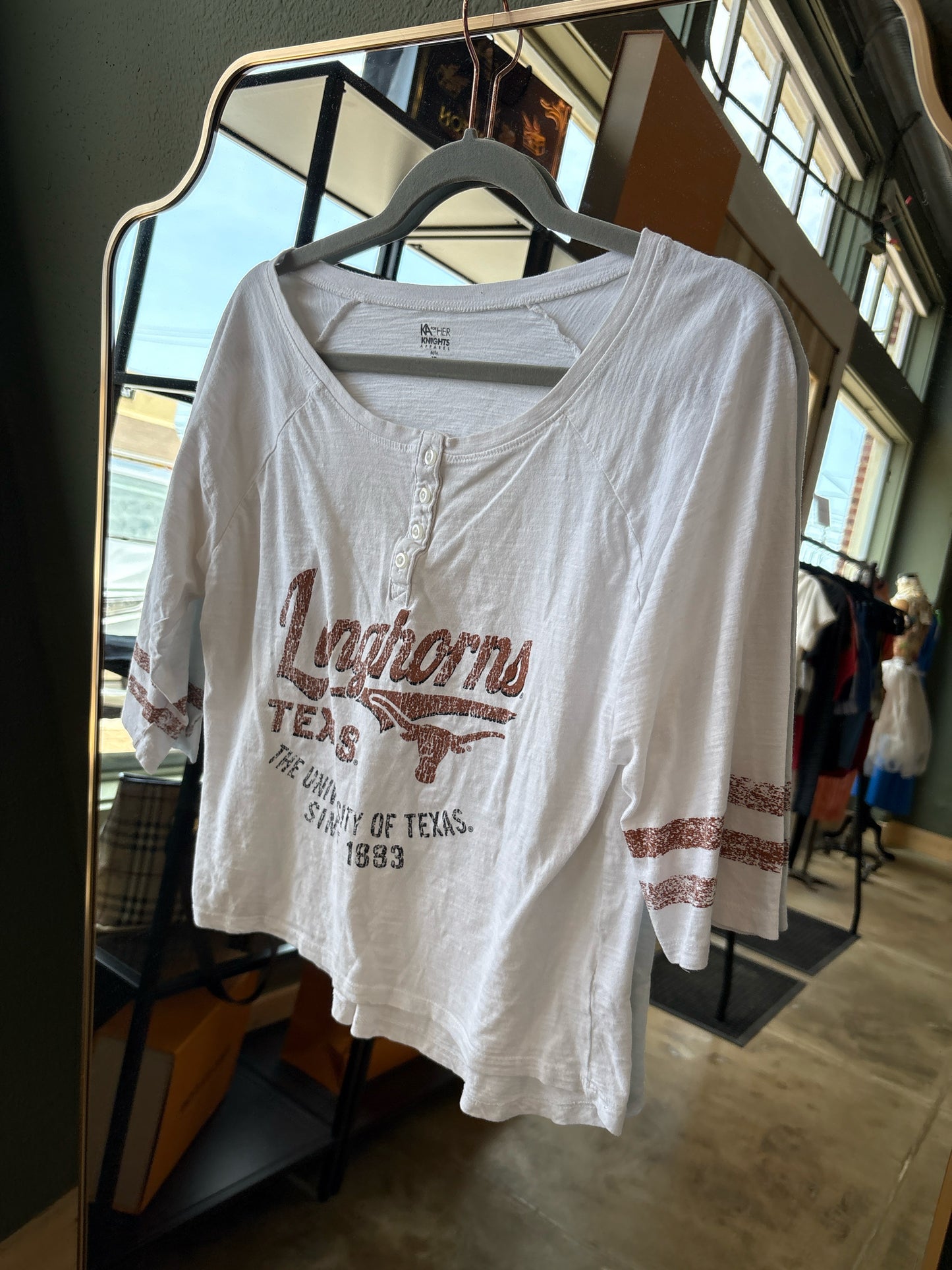 KA for HER Size M White/Orange Top