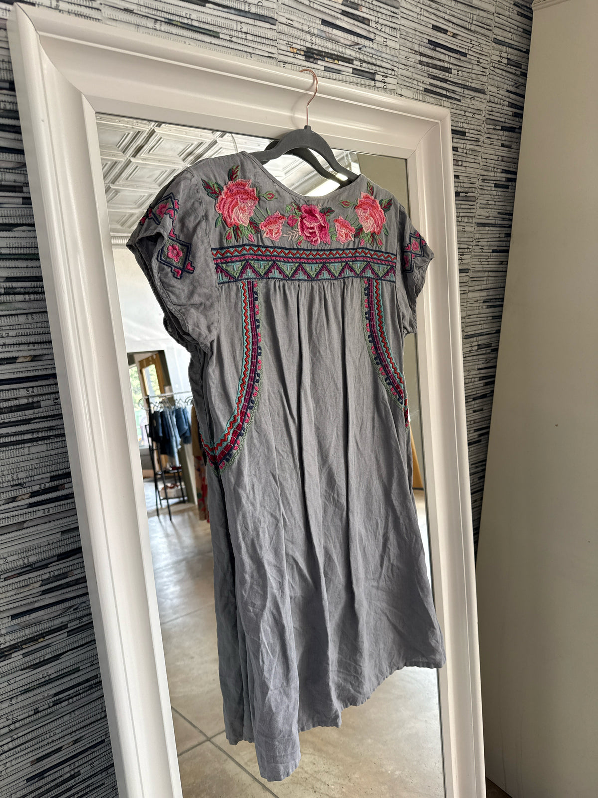 JW Los Angeles Size M Gray/Multi Dress