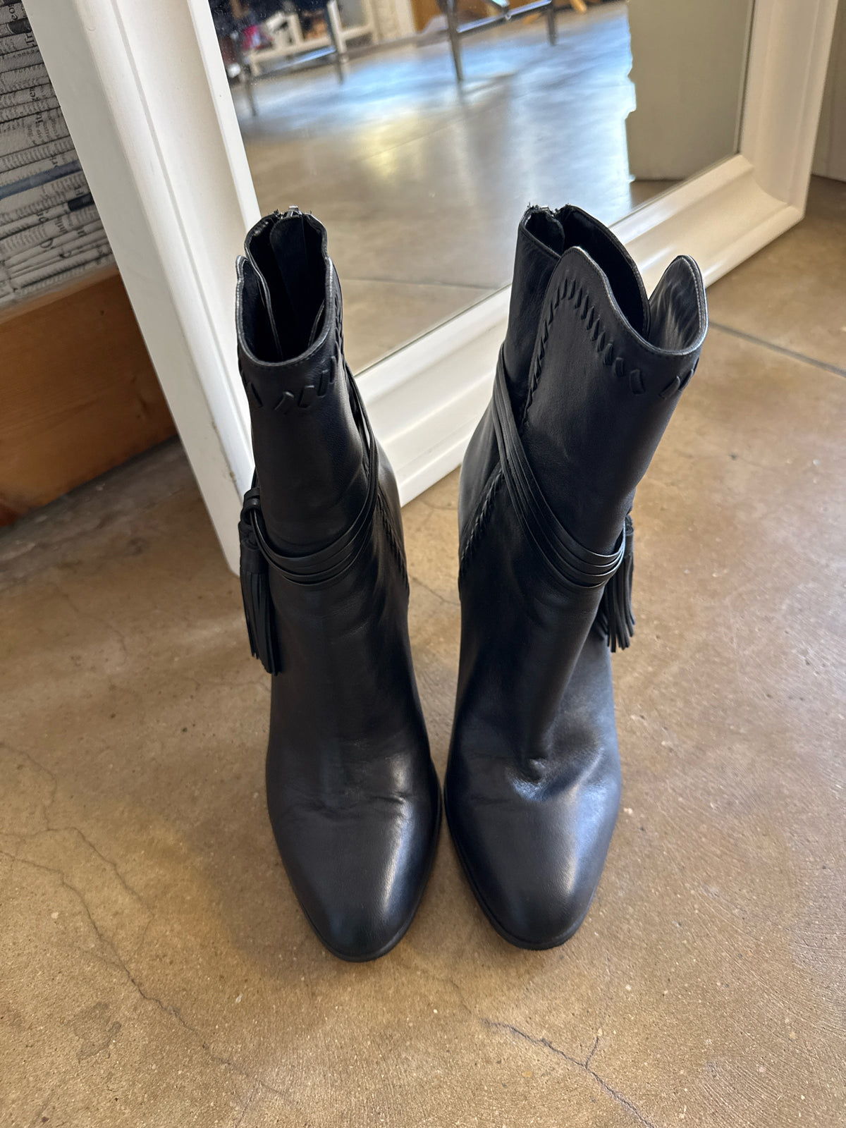 COACH Shoe Size 10 Black Boots