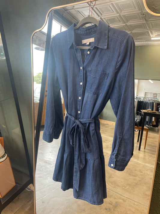 LOFT Size SP Jean Dress