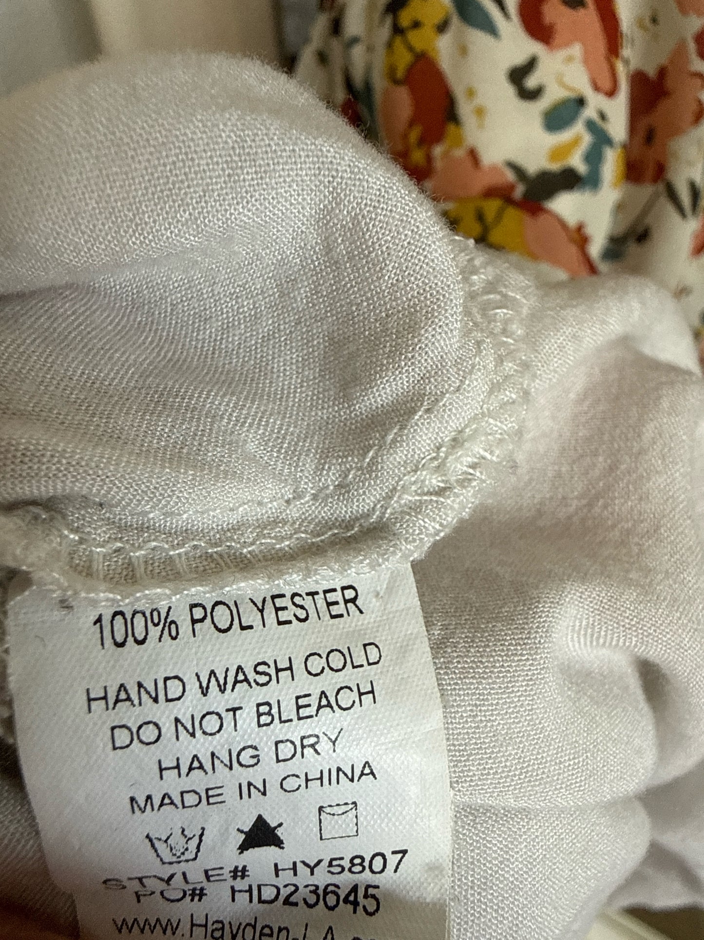 Hayden Los Angeles Size M Cream/multi Dress