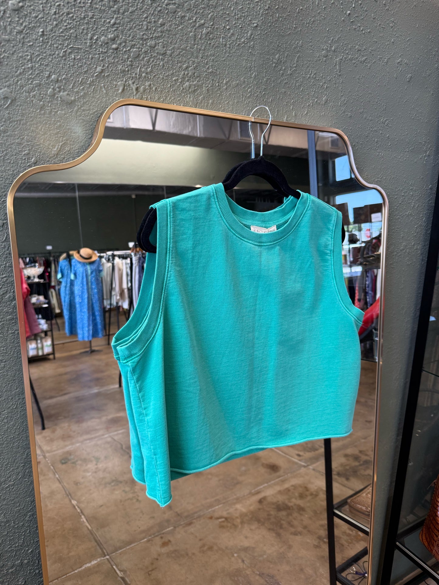 By Together Size S Green Top