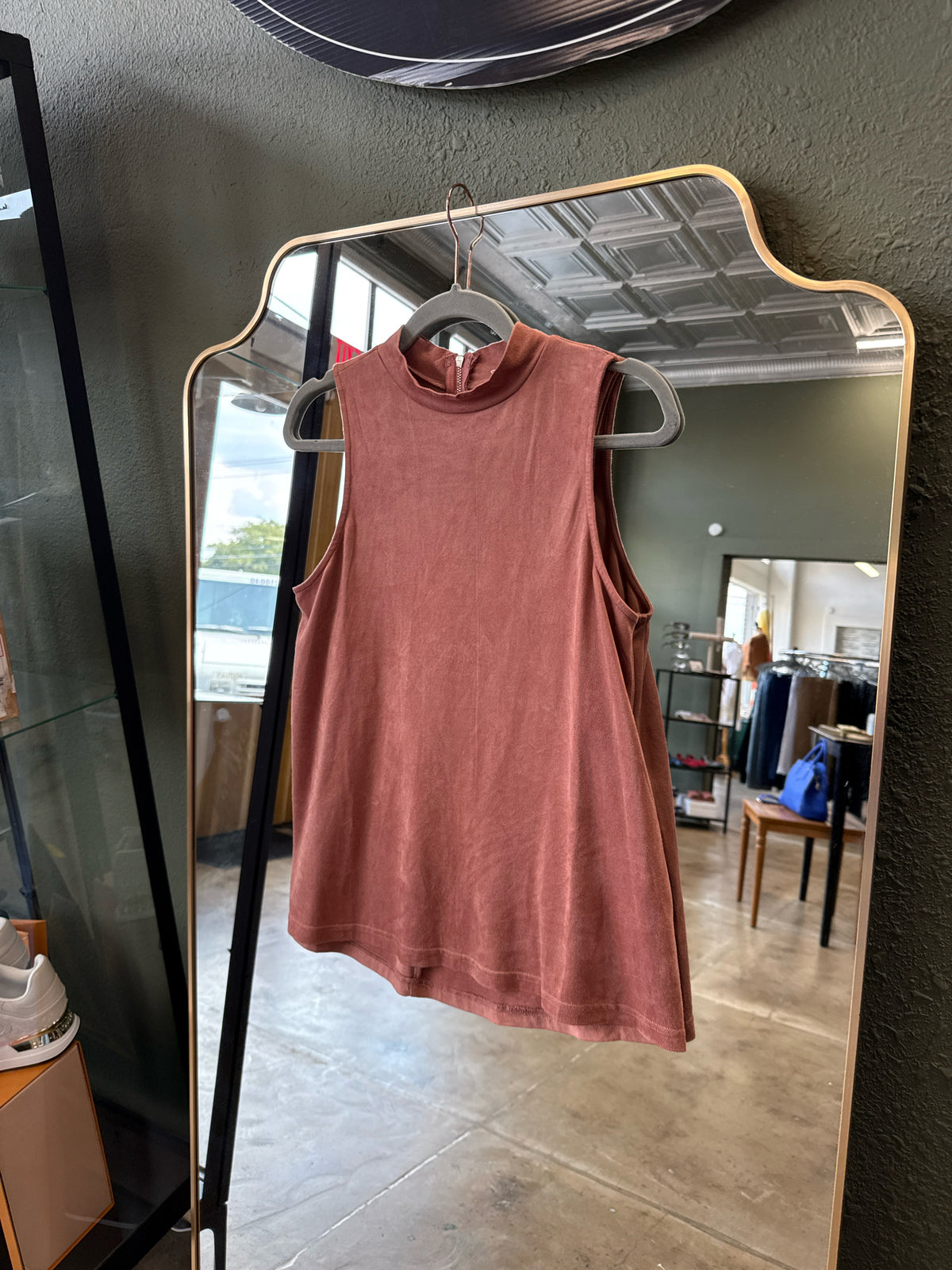 Miss Love Size S Red Top
