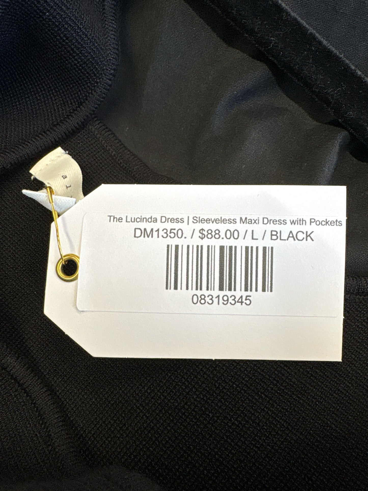 All Row Size L Black Dress