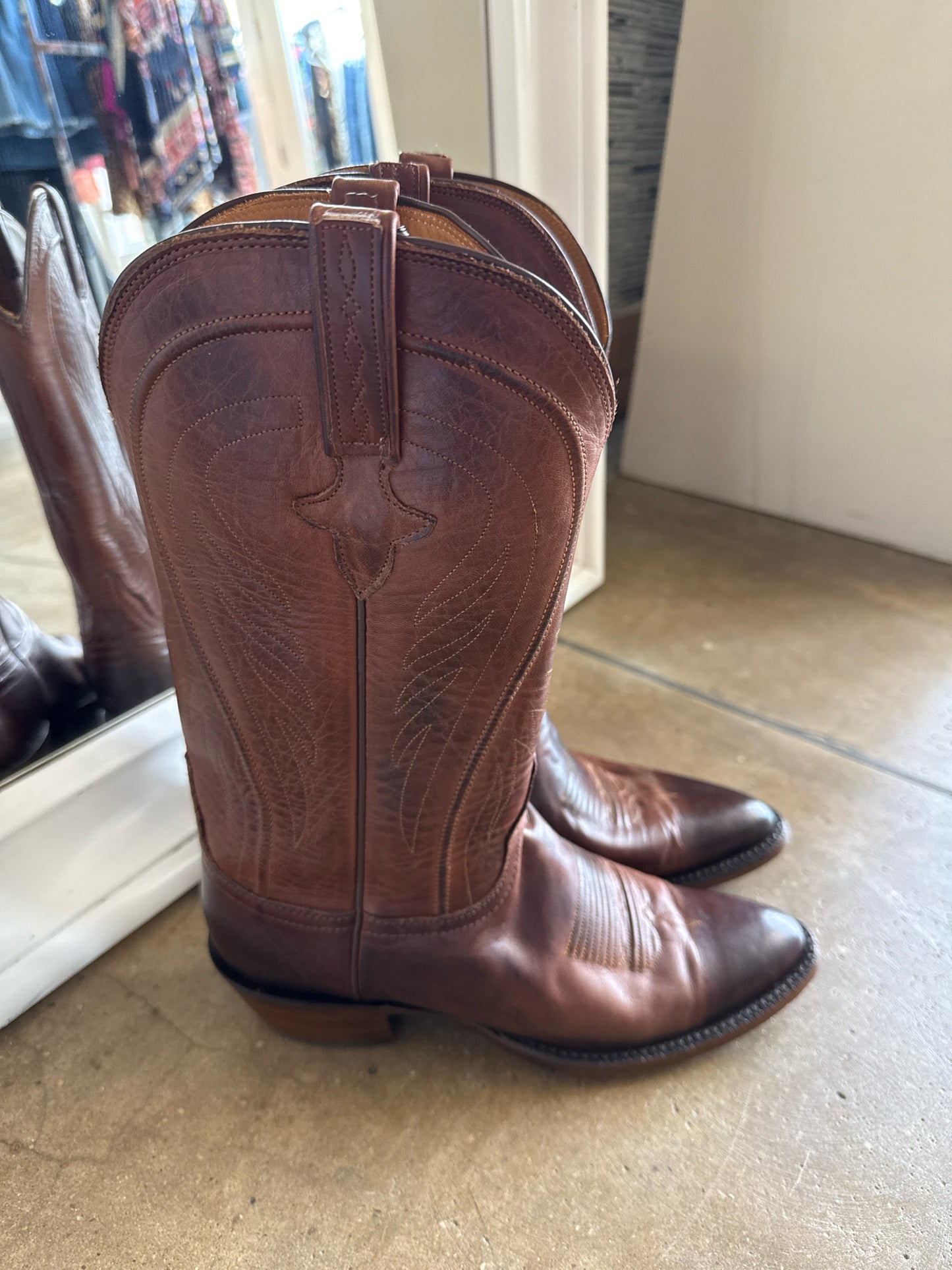 Lucchese Shoe Size 9 Brown Boots