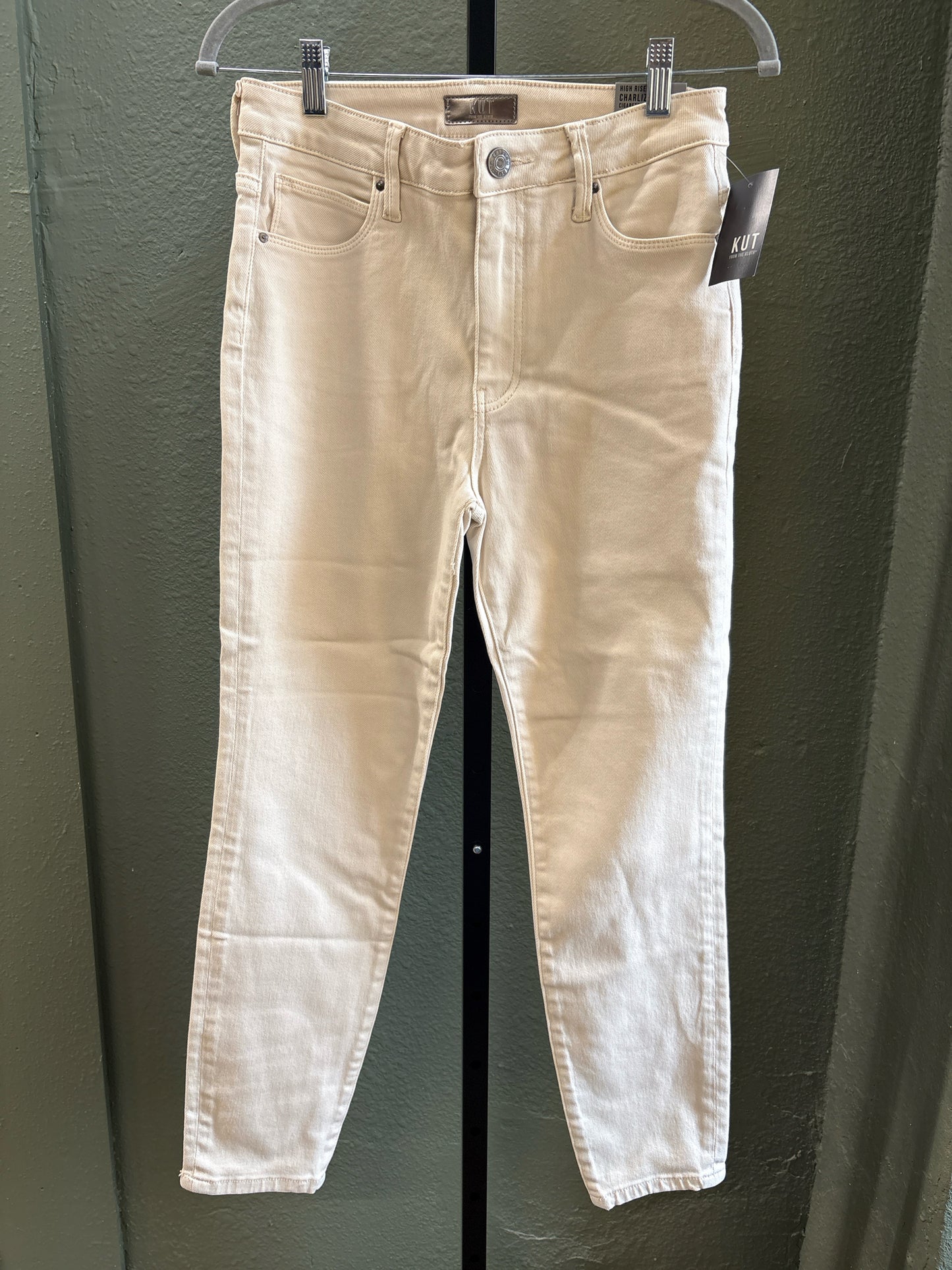 Kut from the Kloth Size 4 Cream Jeans