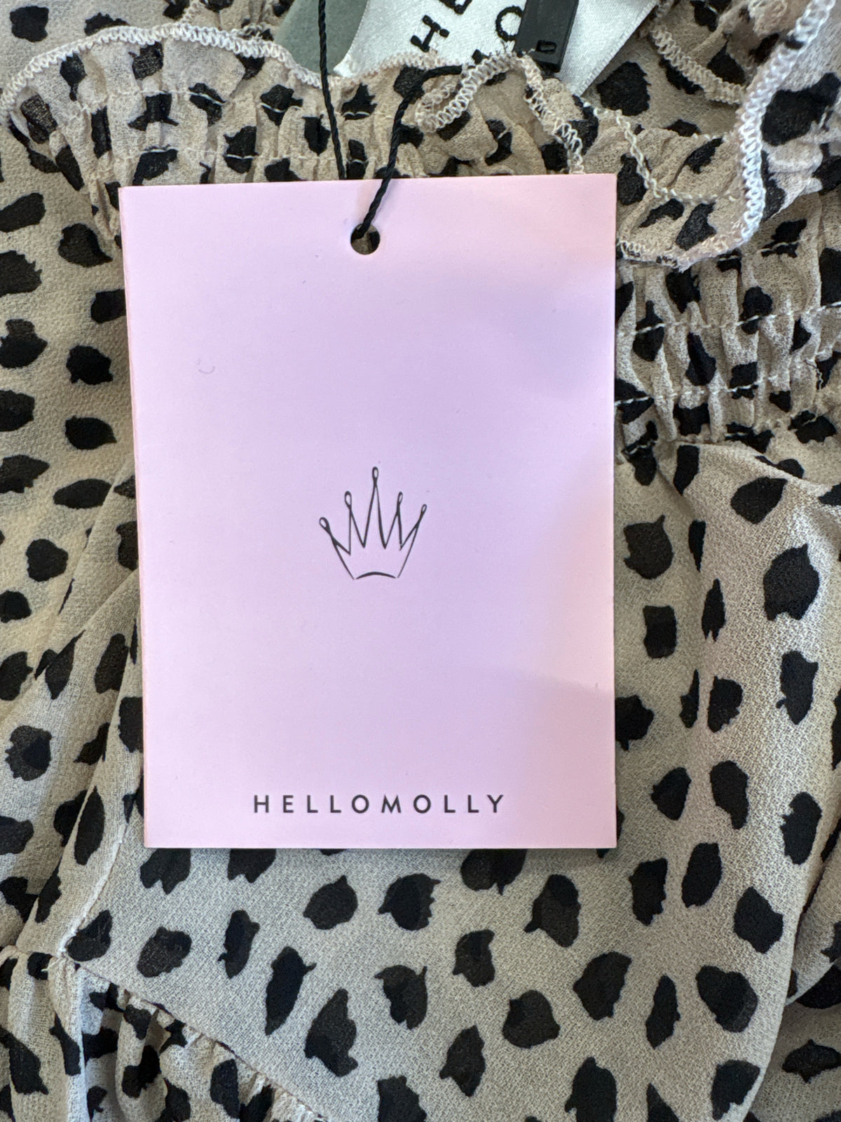 Hello Molly Size XS Leopard Dress