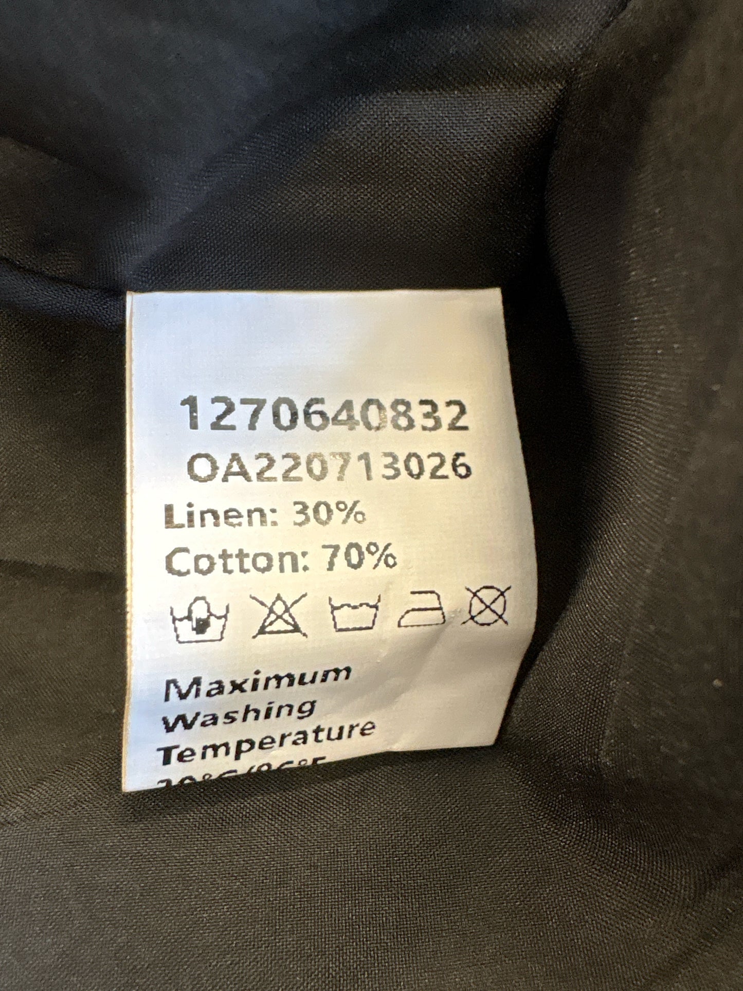 Commense Size S Black Dress