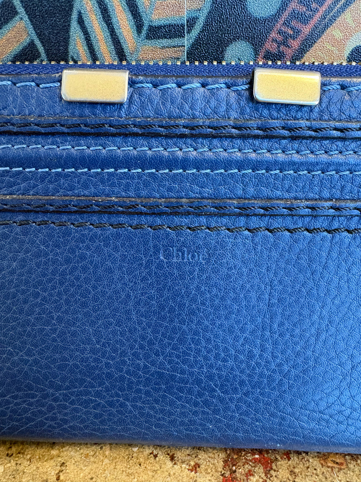 Chloe Navy Luxury