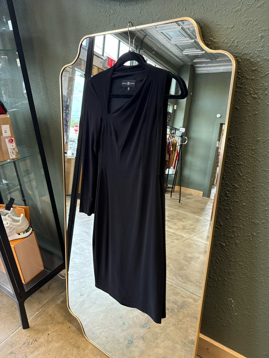 Betsy & Adam Size 4 Black Dress