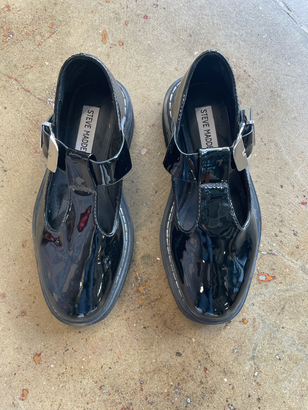 Steve Madden Shoe Size 5.5 Black Platform