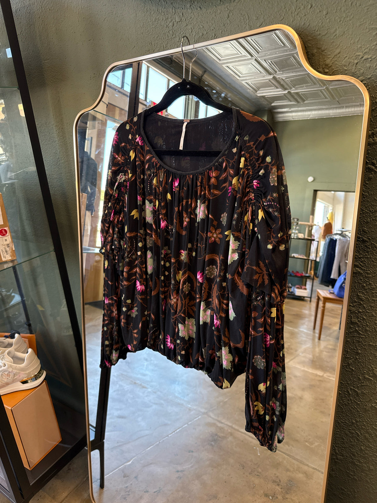 free people Size M Black/Multi Top