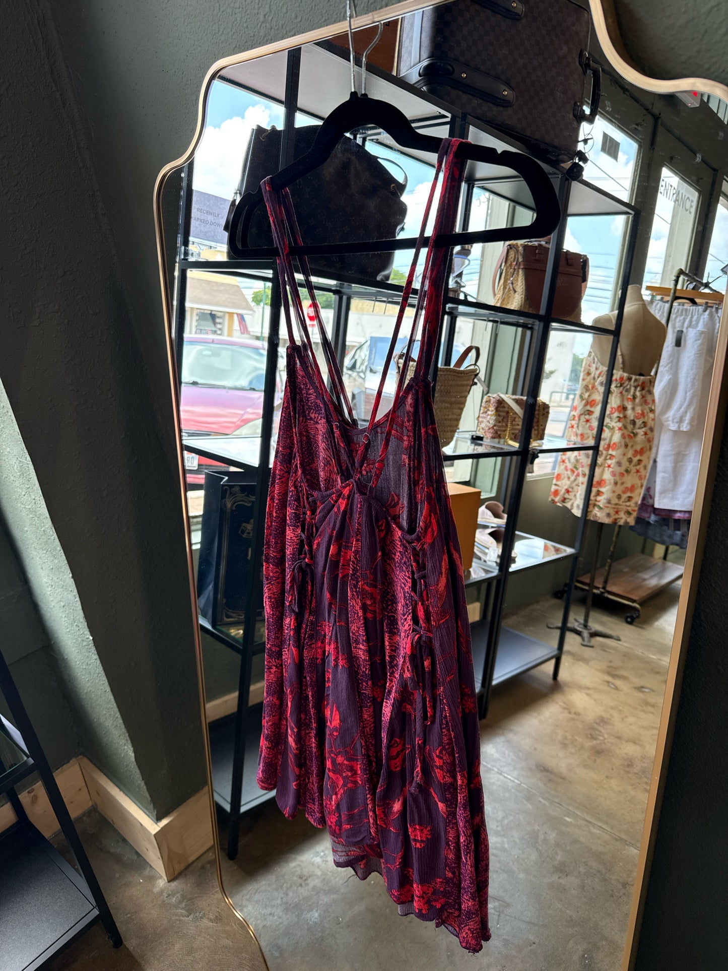 free people Size S Red Romper