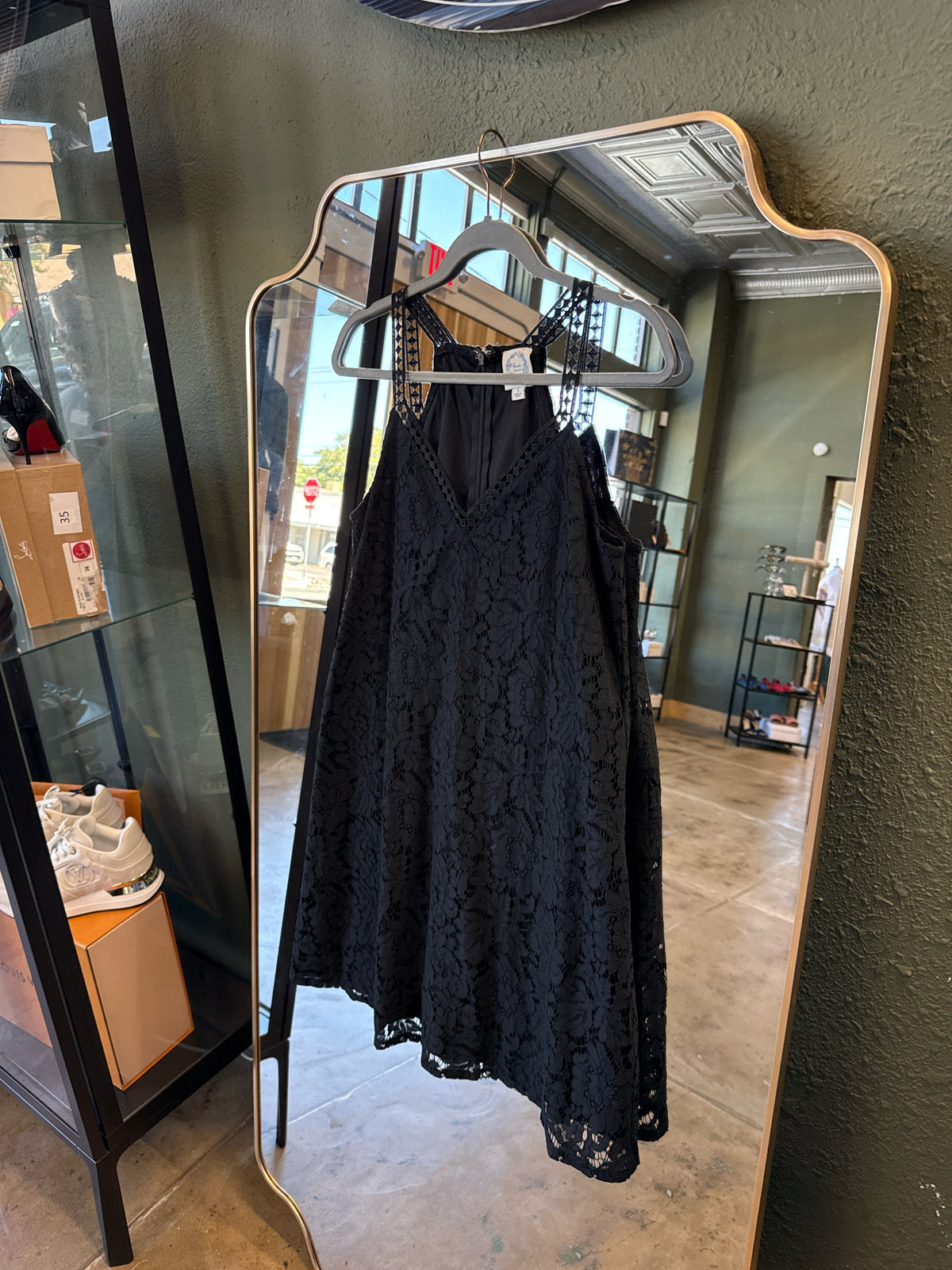 Blue Rain Size S Black Dress