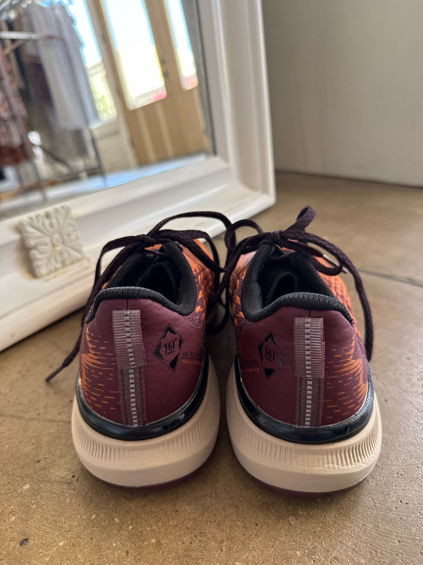 Shoe Size 6.5 Orange Sneakers