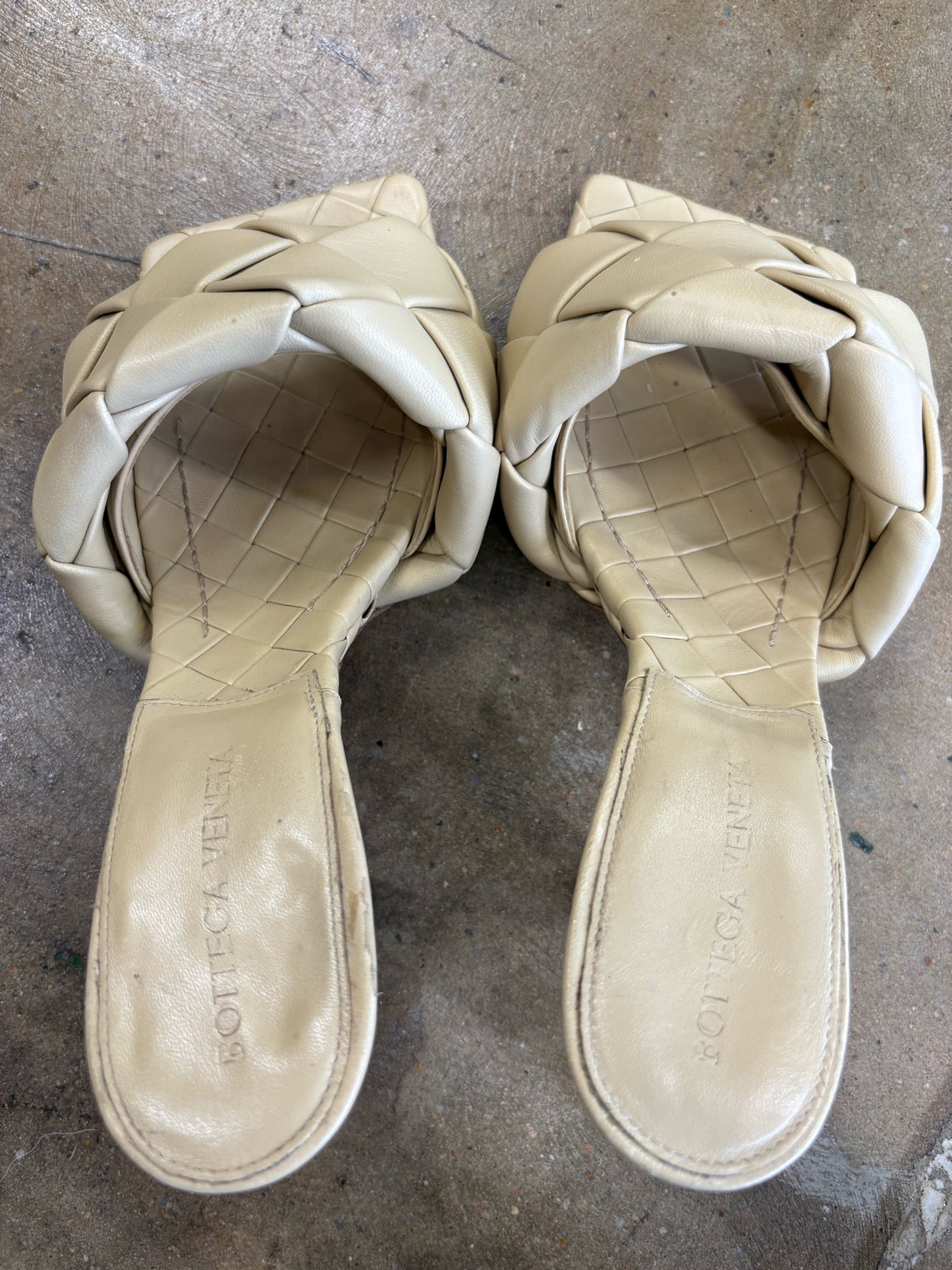 Bottega Veneta Shoe Size 38.5 Tan Heels