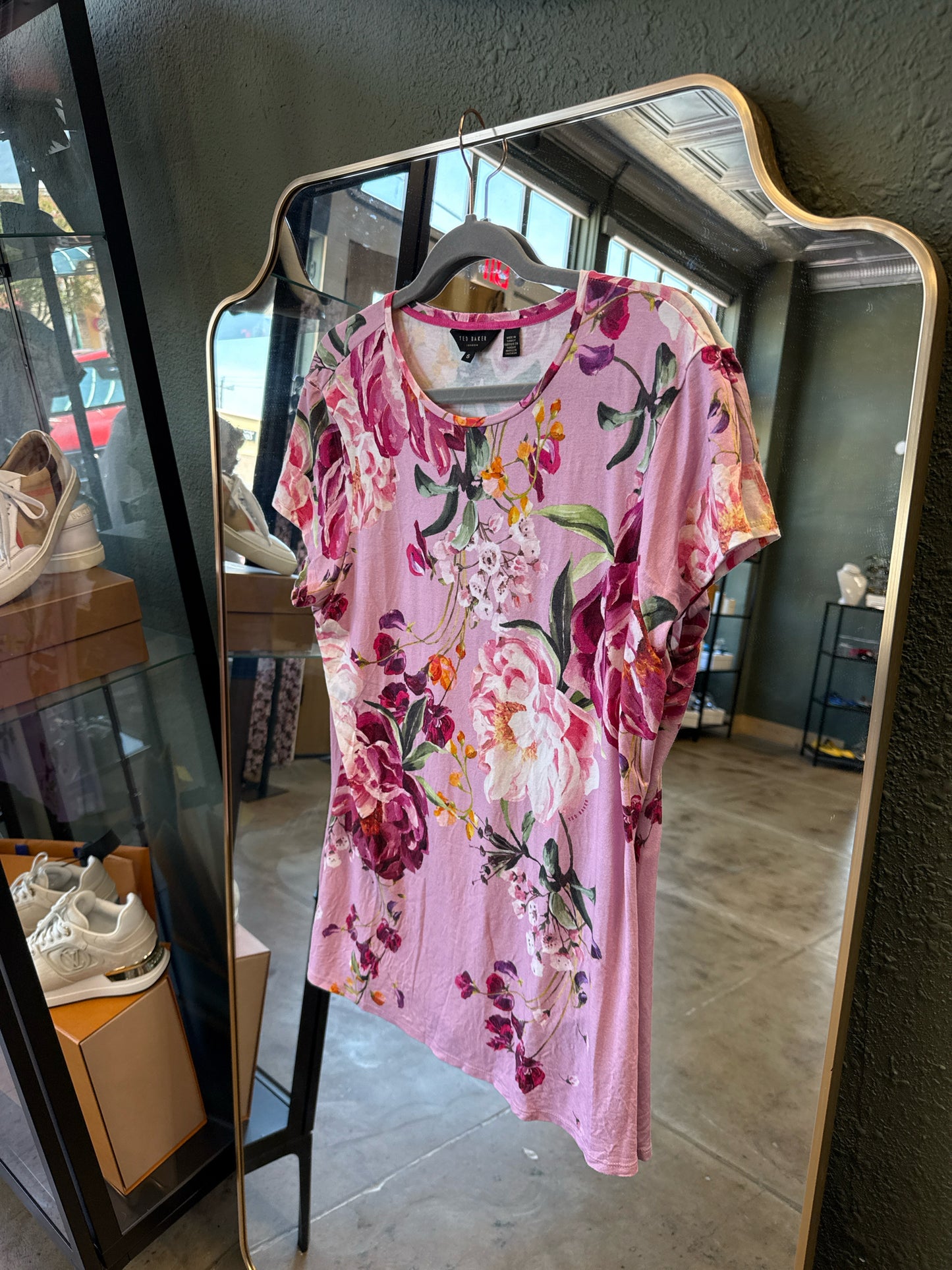 Ted Baker London Size 5 Purple/Pink Tee