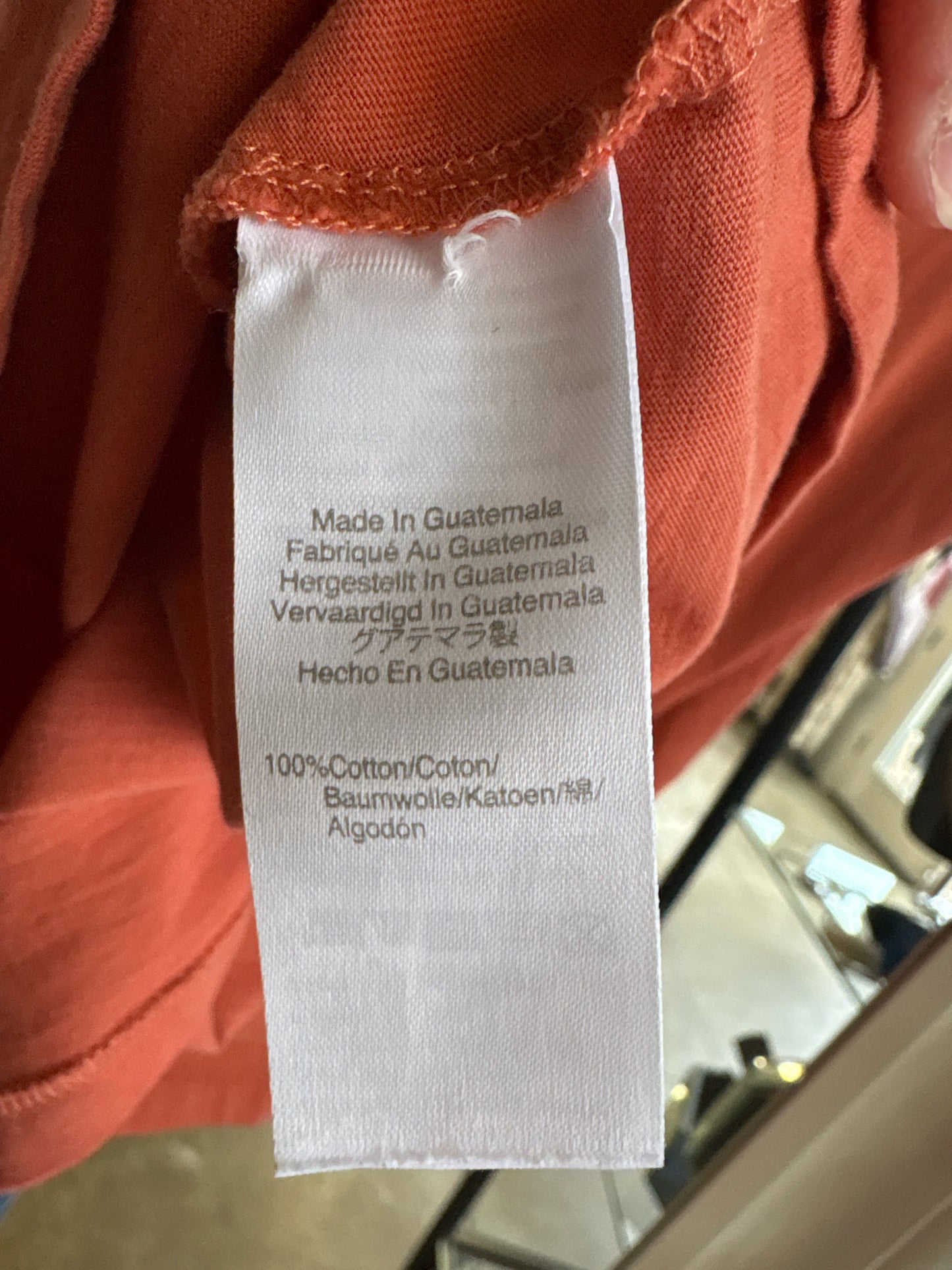 MADEWELL Size S Burnt Orange Top