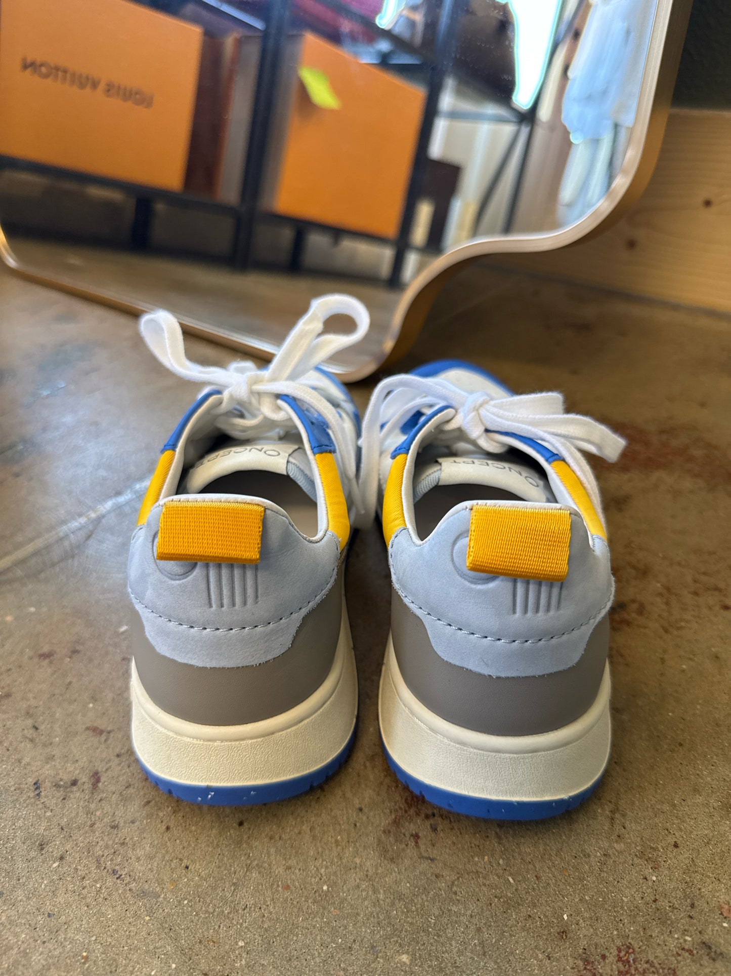 Oncept Blue/Yellow Sneakers