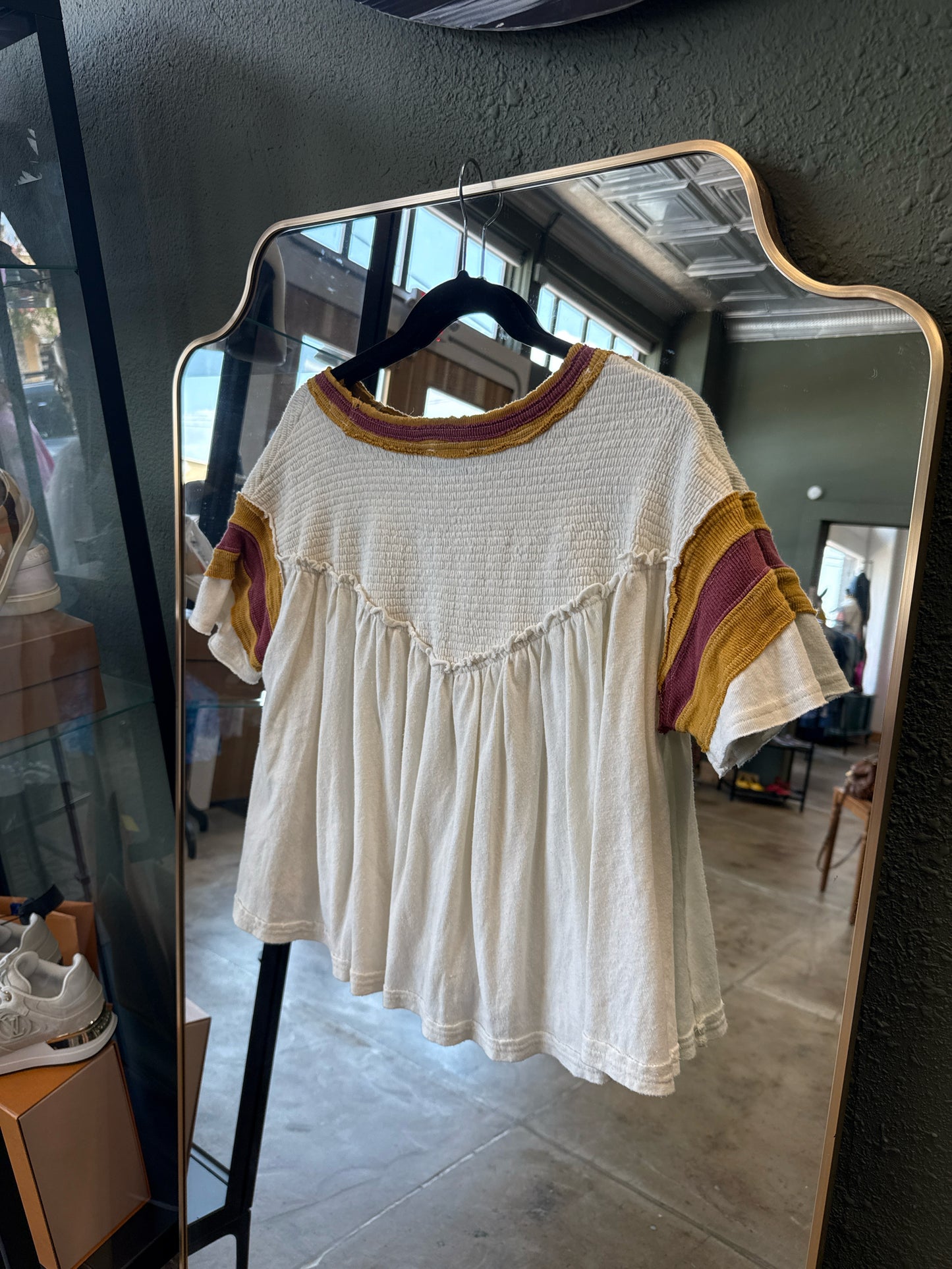 We The Free Size XS Cream Top