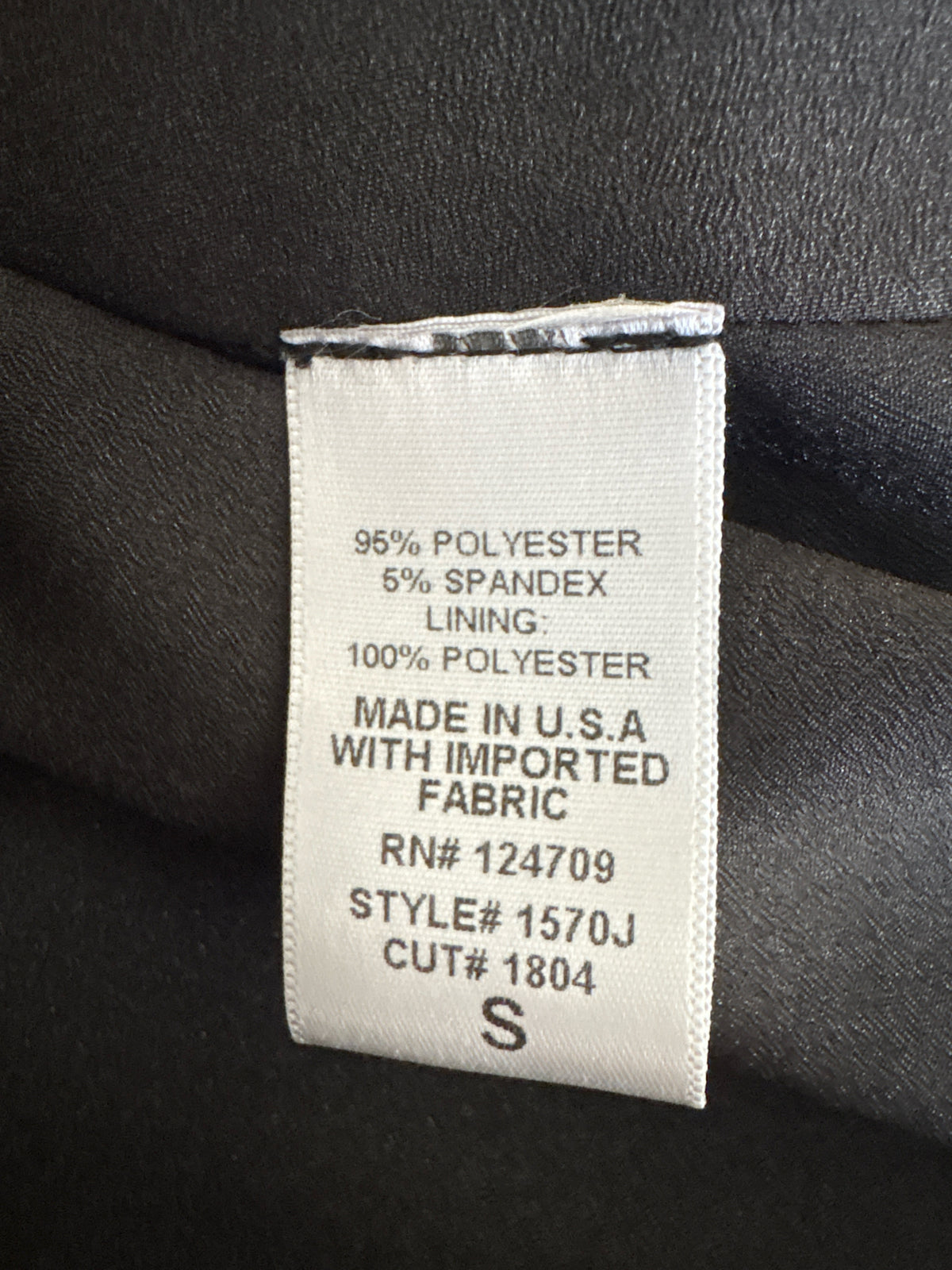 IC by CONNIE K Size S Black Print Jacket