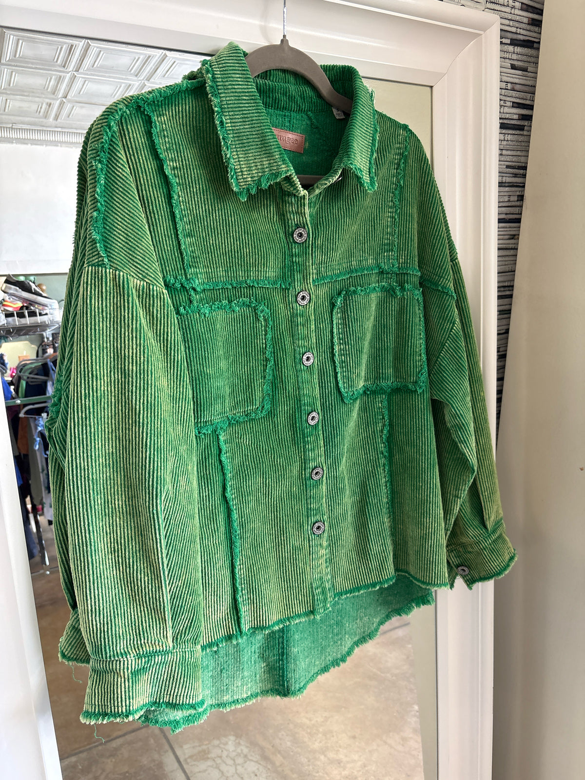 Umgee Size S Green Shacket