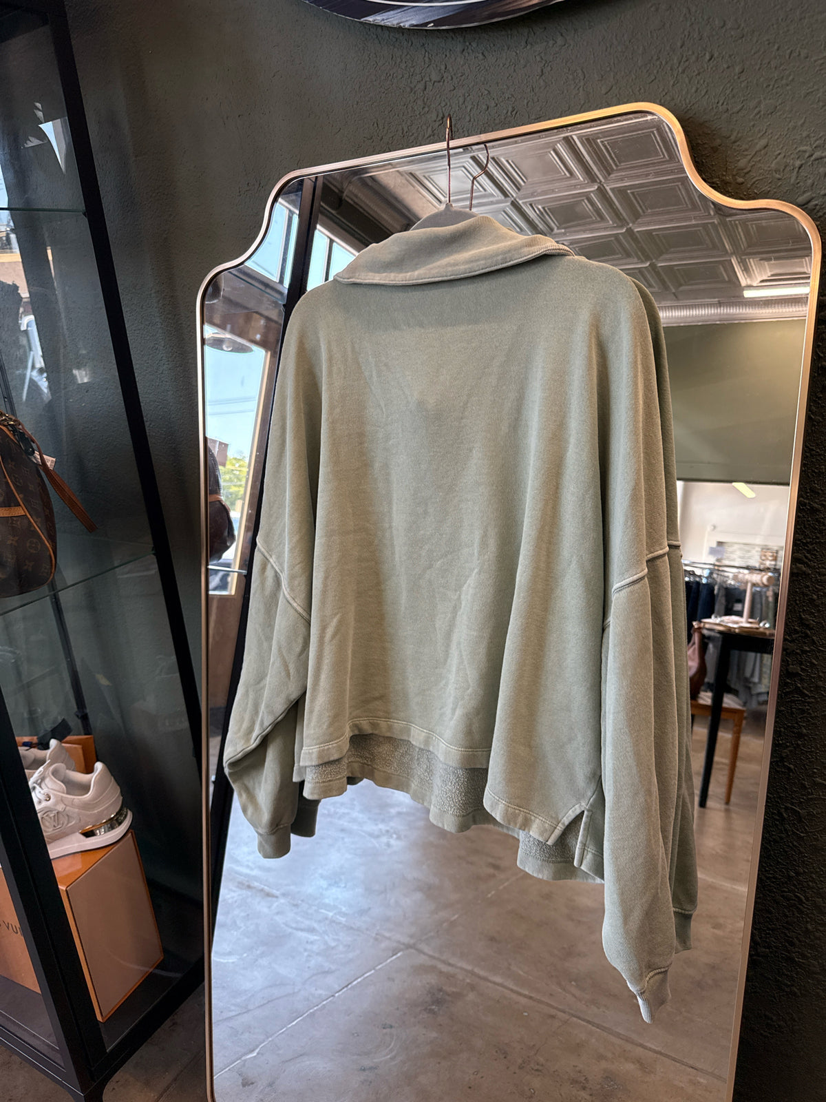 GAP Size XXL Green Sweatshirt/Hoodie
