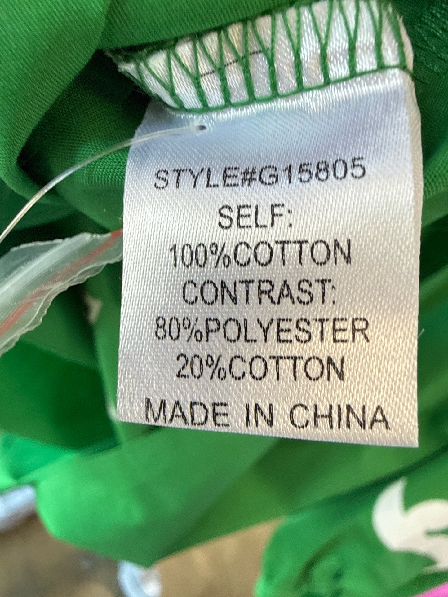 Jodifl Size M Green/White Top