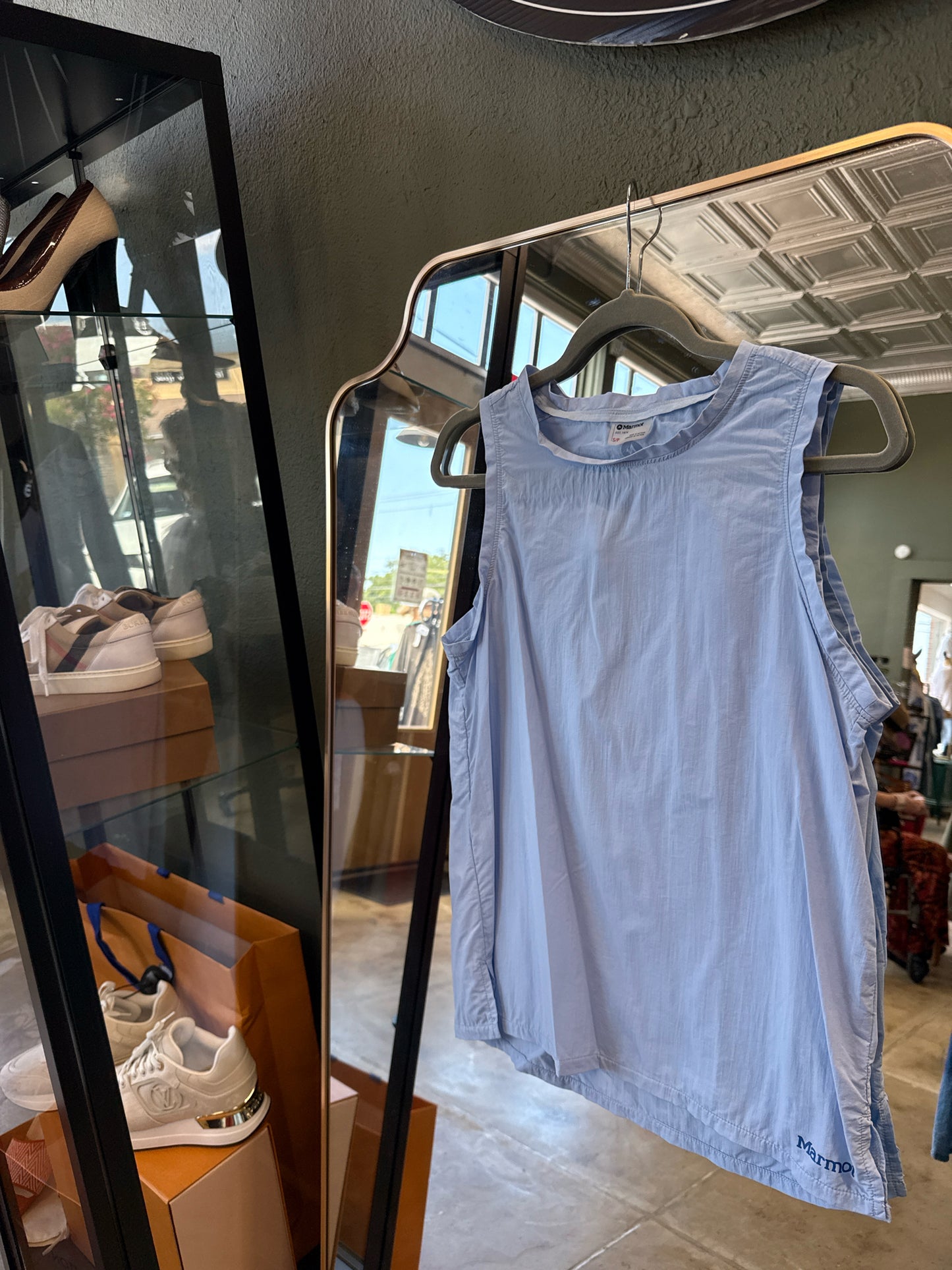 marmot Size S Blue Top