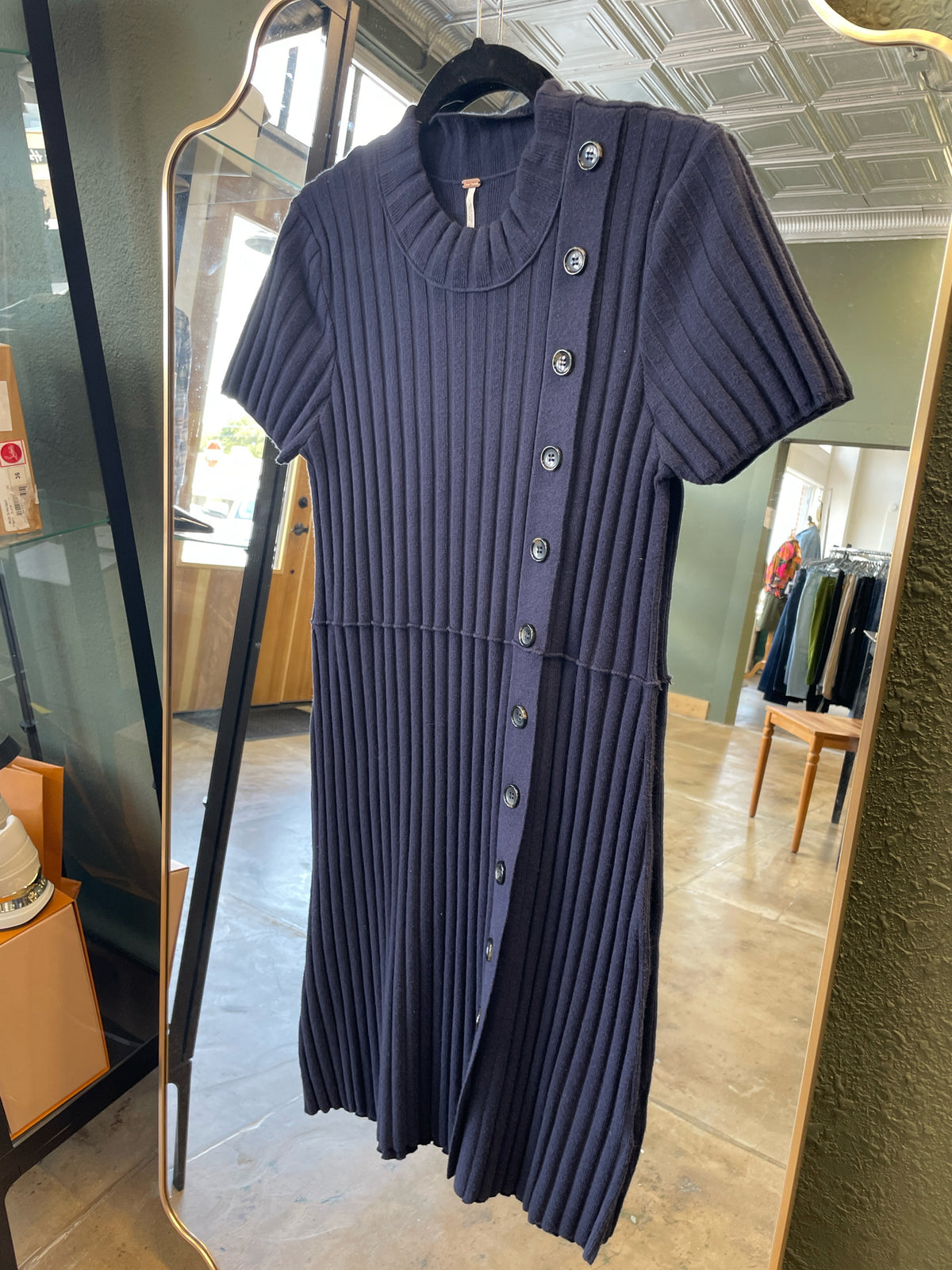 free people Size L Navy Dress