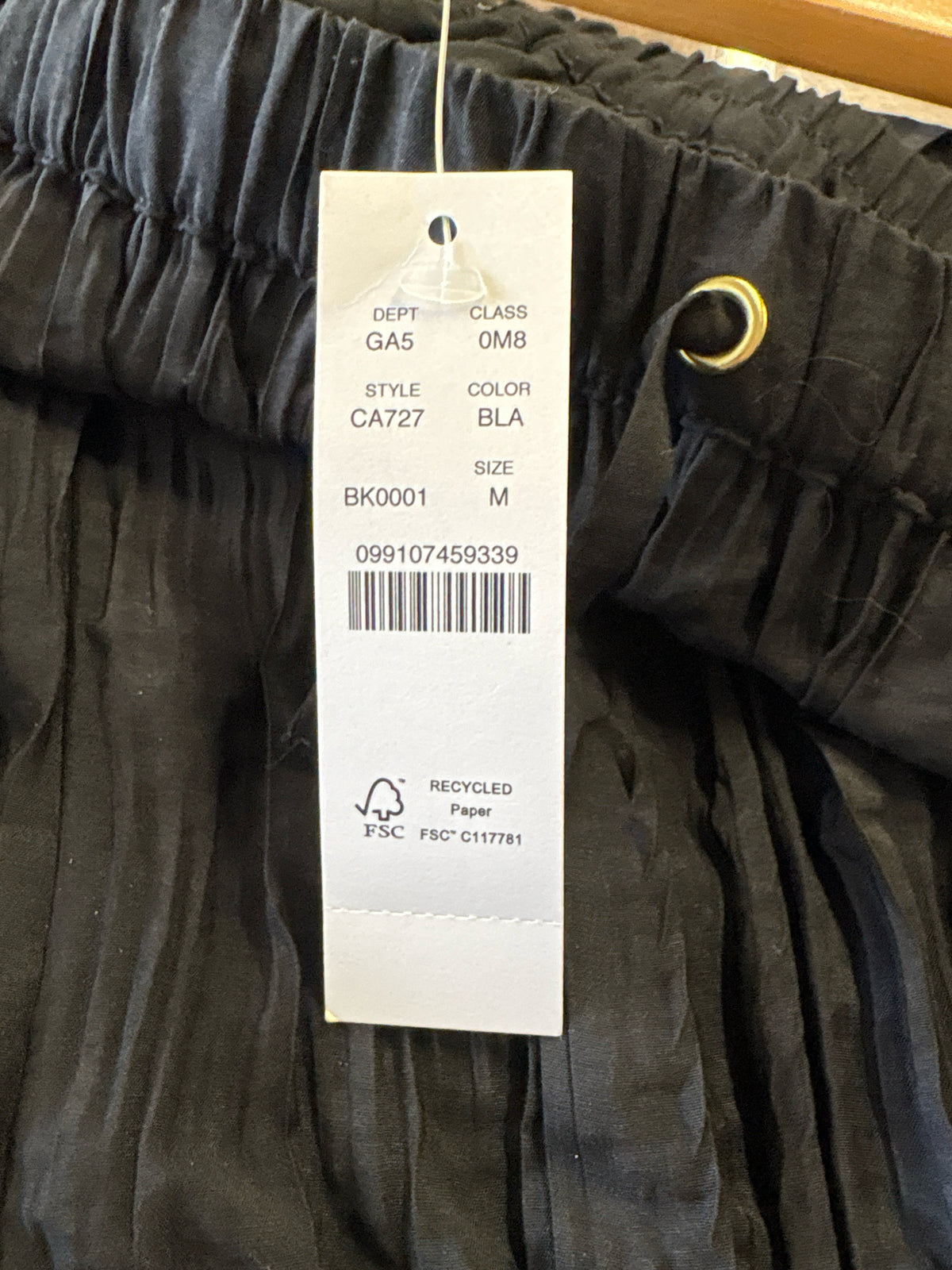 J. CREW Size M Black Skirt