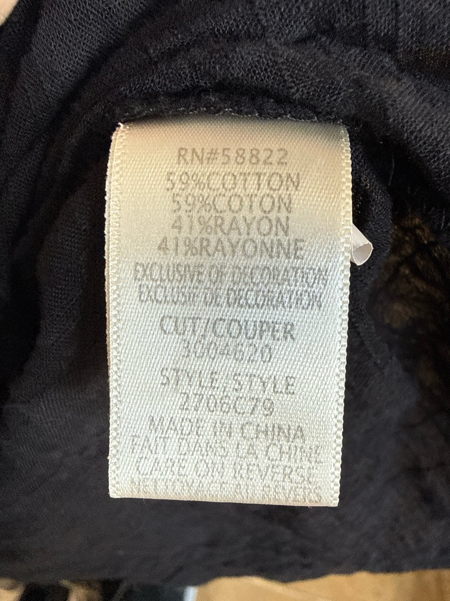 Max Studio Size S Black Top