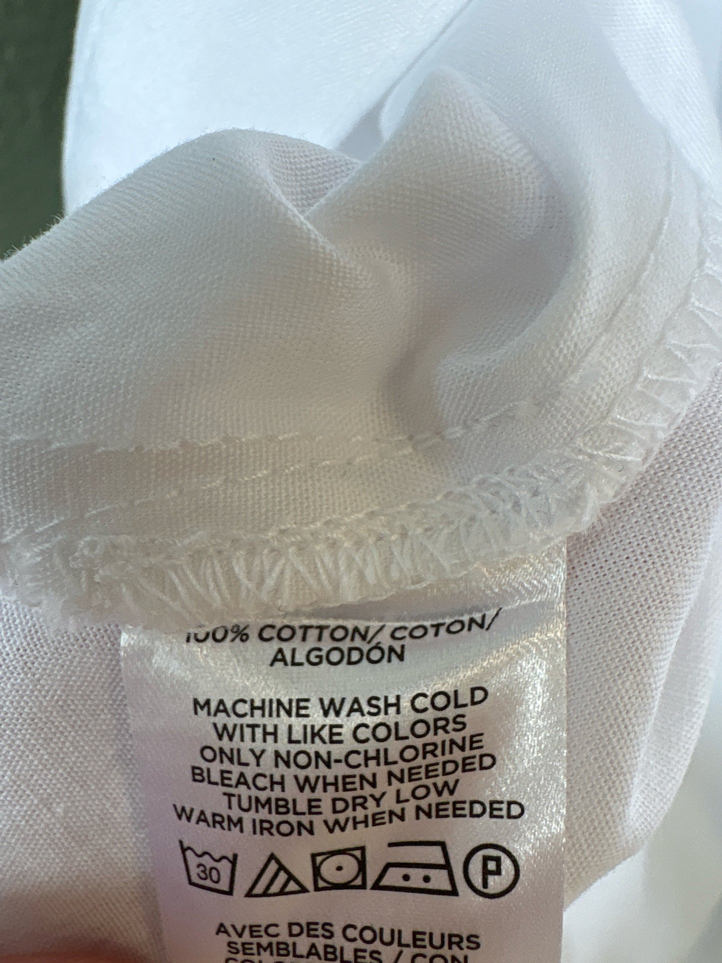 ANN TAYLOR Size M White Top