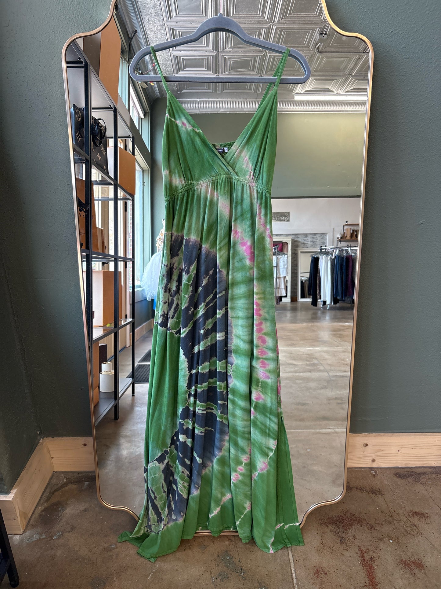 Earthbound Size M green and multi Dress