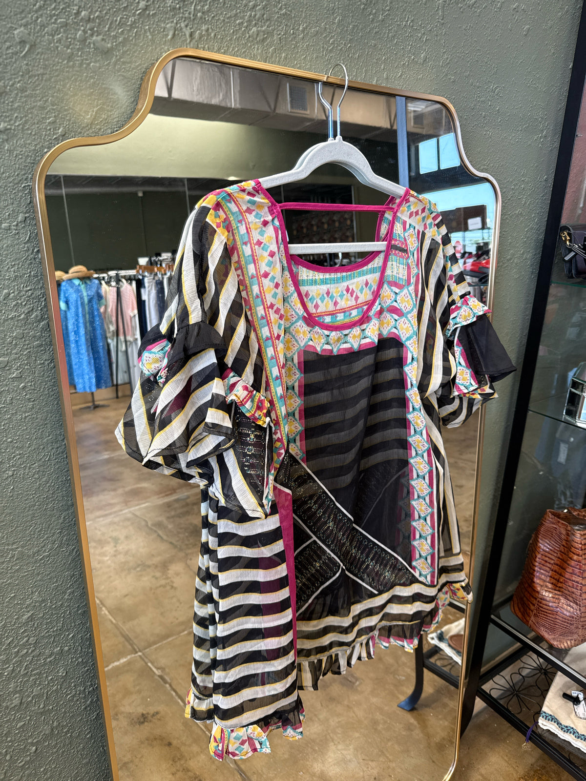 Annabelle Size S Black/Multi Top
