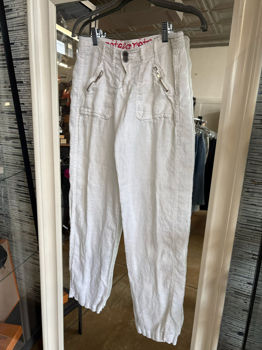 Pete Greta Size 0 White Pants