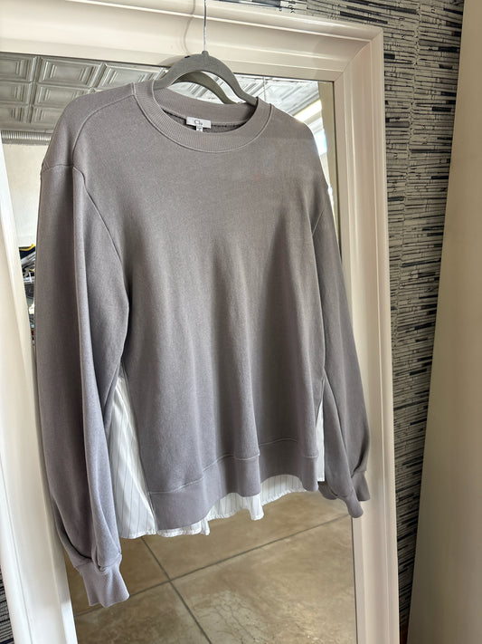 Clu Size S Gray Sweatshirt/Hoodie