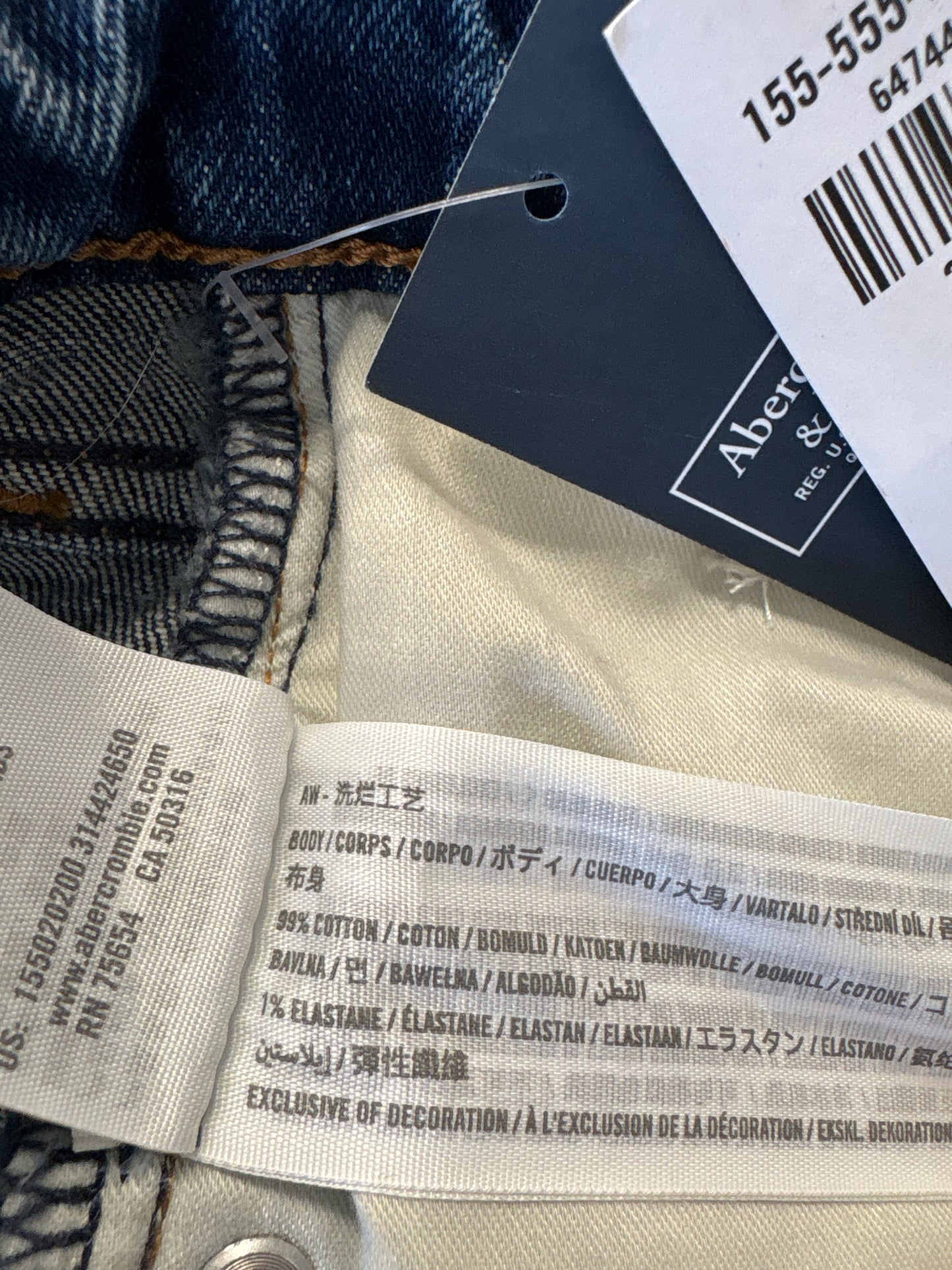 Abercrombie & Fitch Size 35 Jeans